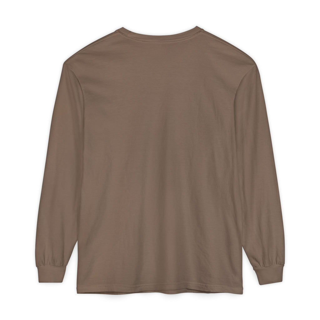 Unisex Garment-dyed Long Sleeve T-Shirt Love Like Jesus