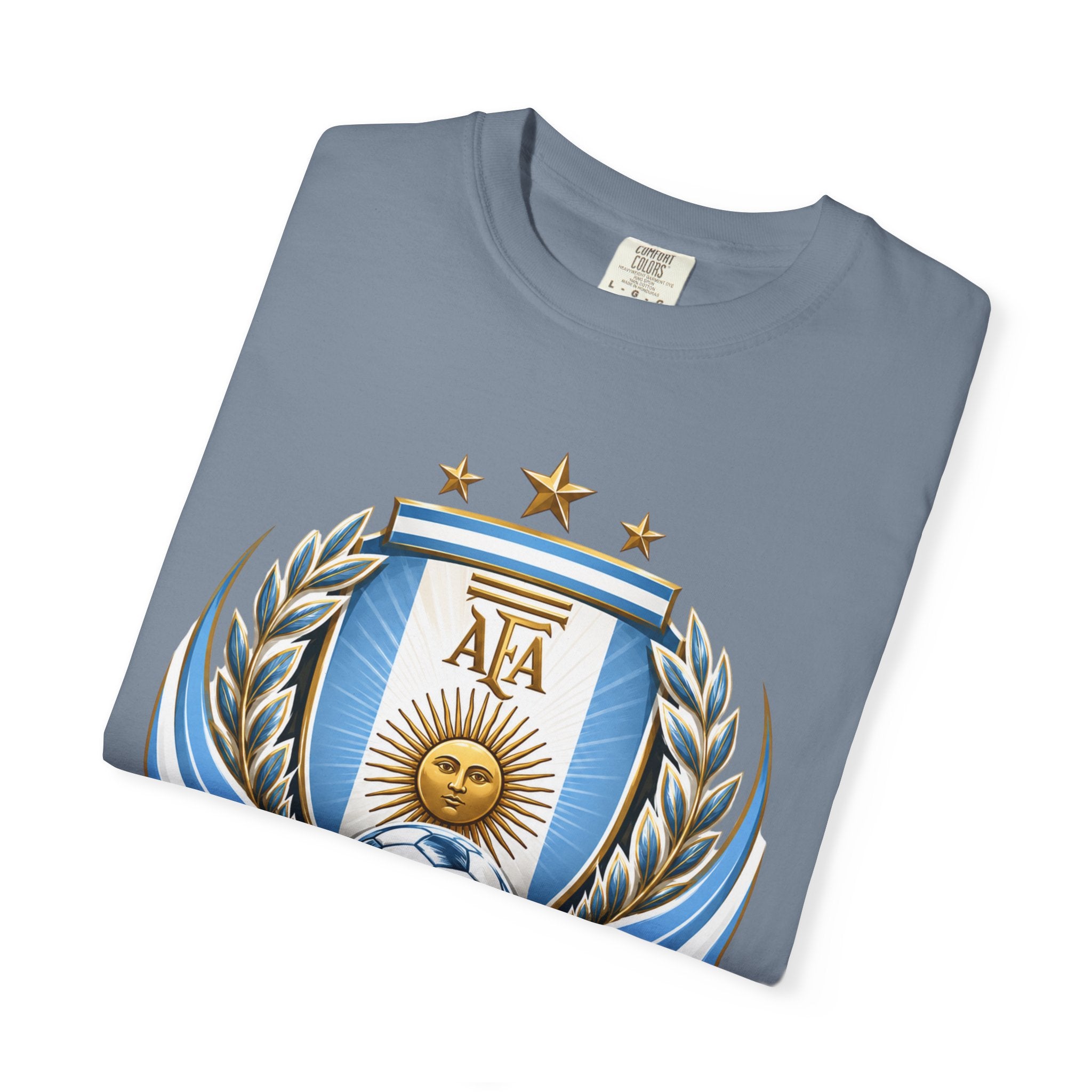 Unisex Argentina Futbol Garment-Dyed T-shirt