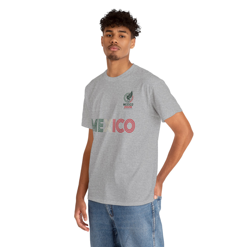 Unisex Heavy Cotton Tee Mexico Y  Si Si