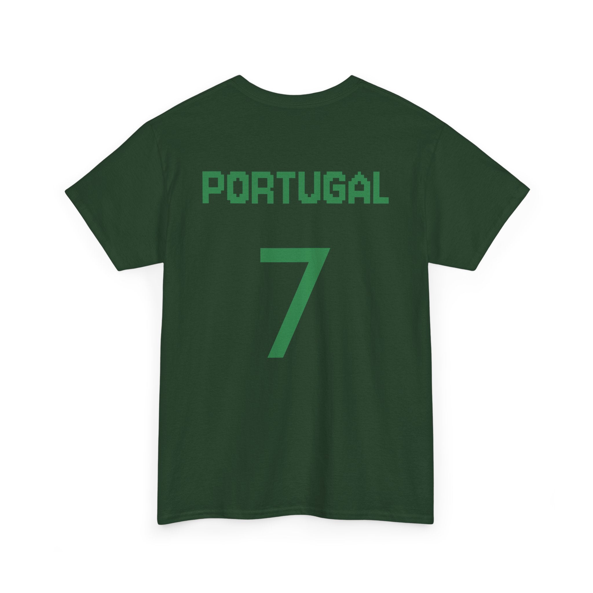 CR7 Portugal Soccer Tee — Cristiano Ronaldo Goat Graphic Jersey Shirt