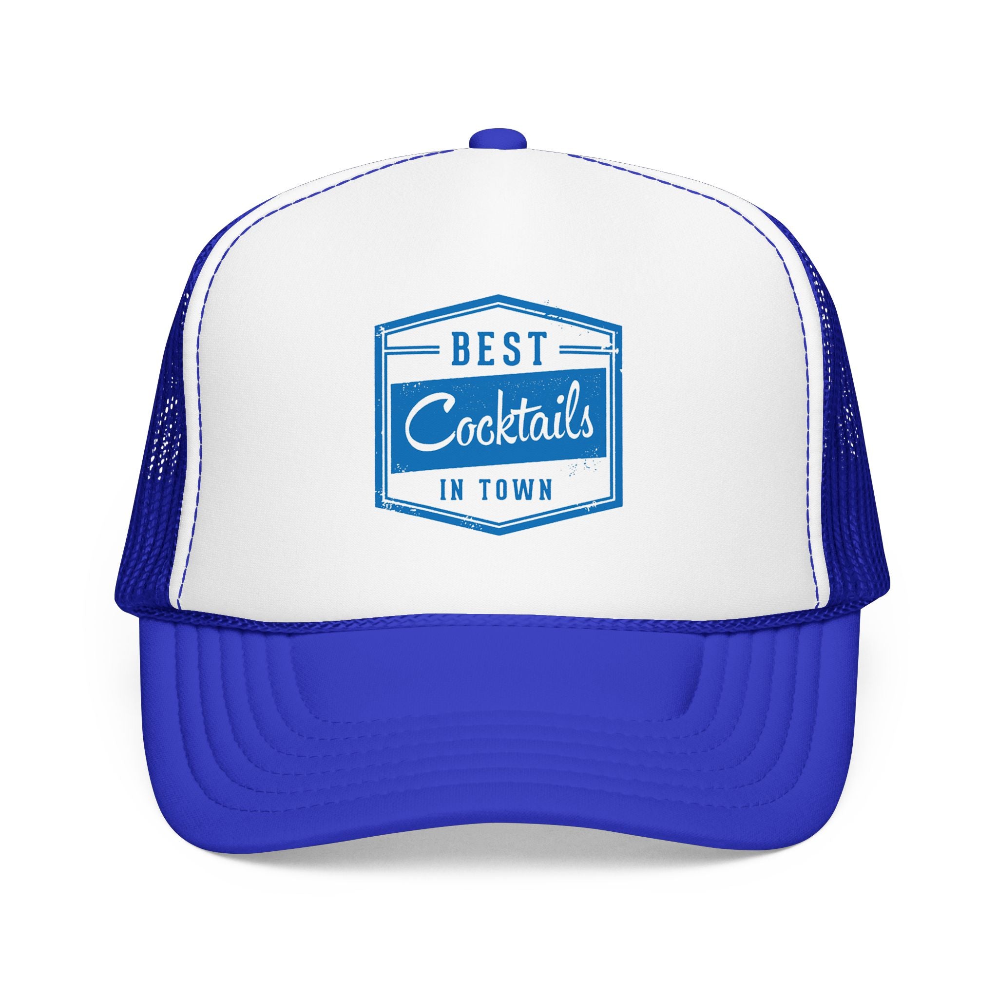 Best Cocktails Trucker Hat — 'Best Cocktails in Town' Foam Mesh Cap