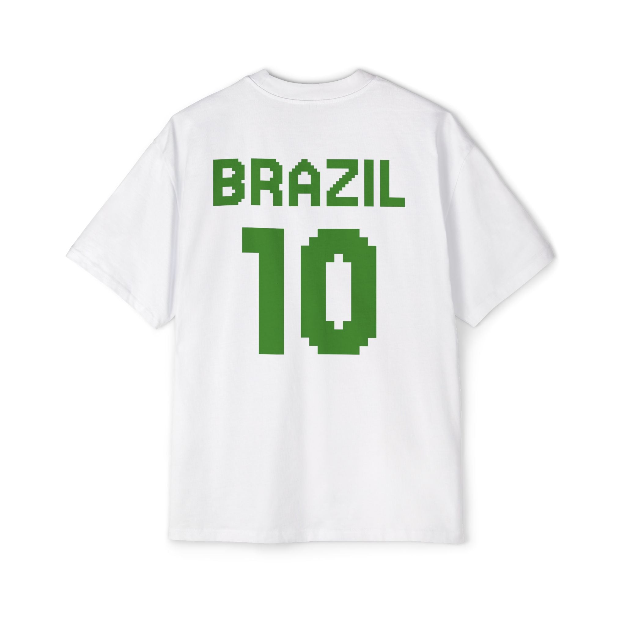 Brazil Soccer Tee — Joga Bonito Graphic Football T‑Shirt