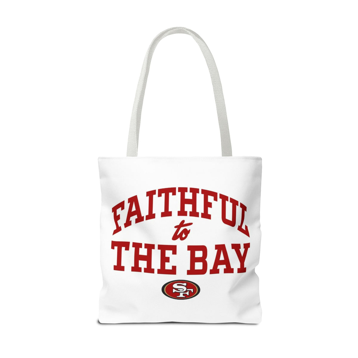 Tote Bag (AOP) 49ers Faithful to the Bay