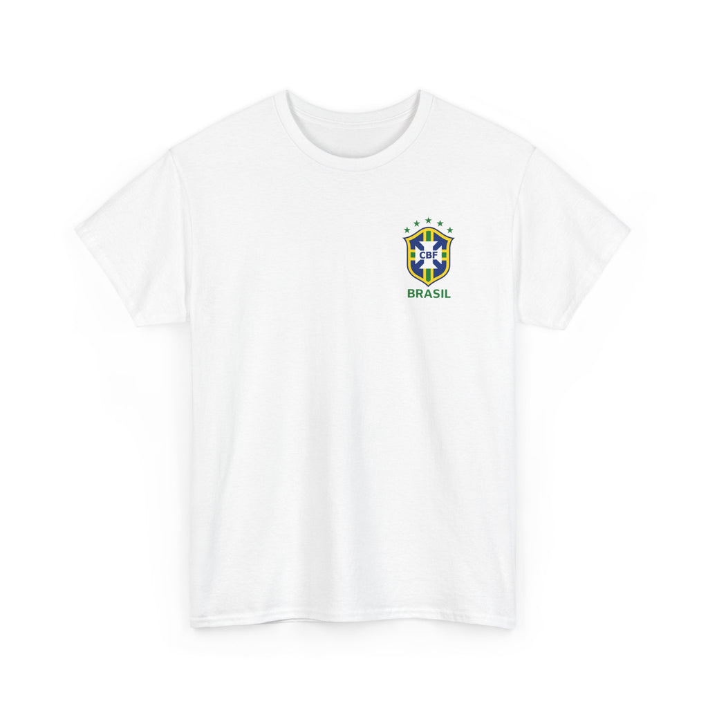 Unisex Brasil Logo Heavy Cotton Tee