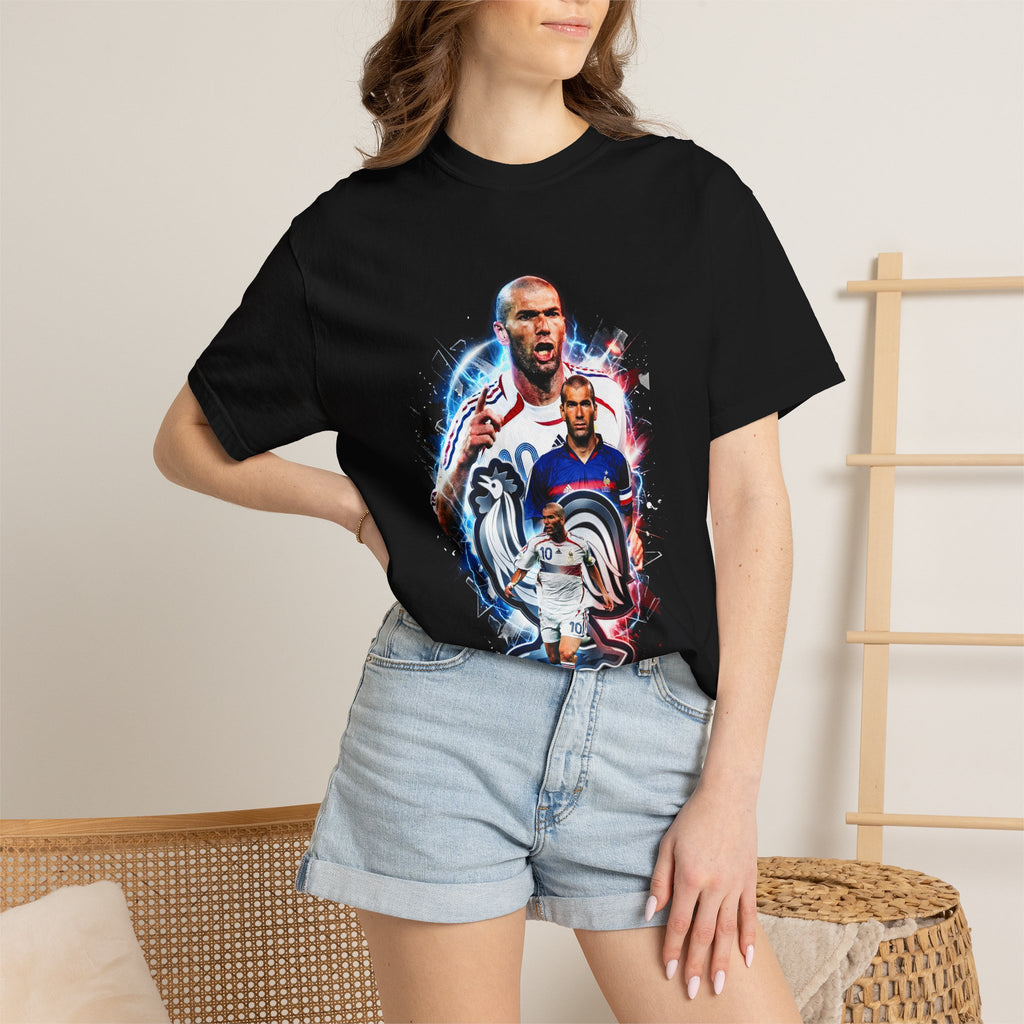 Unisex Garment-Dyed T-shirt Zidane France