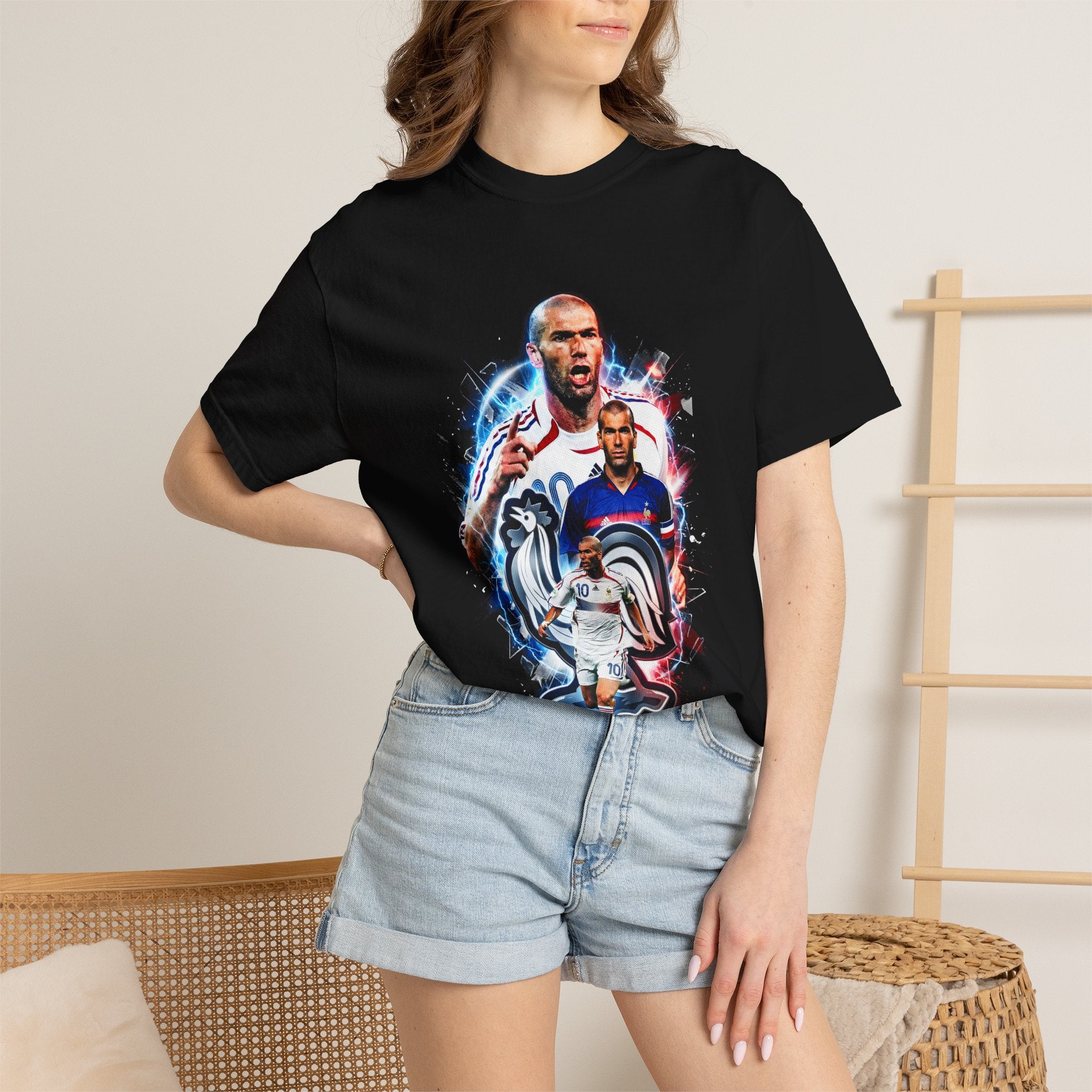 Unisex Garment-Dyed T-shirt Zidane France