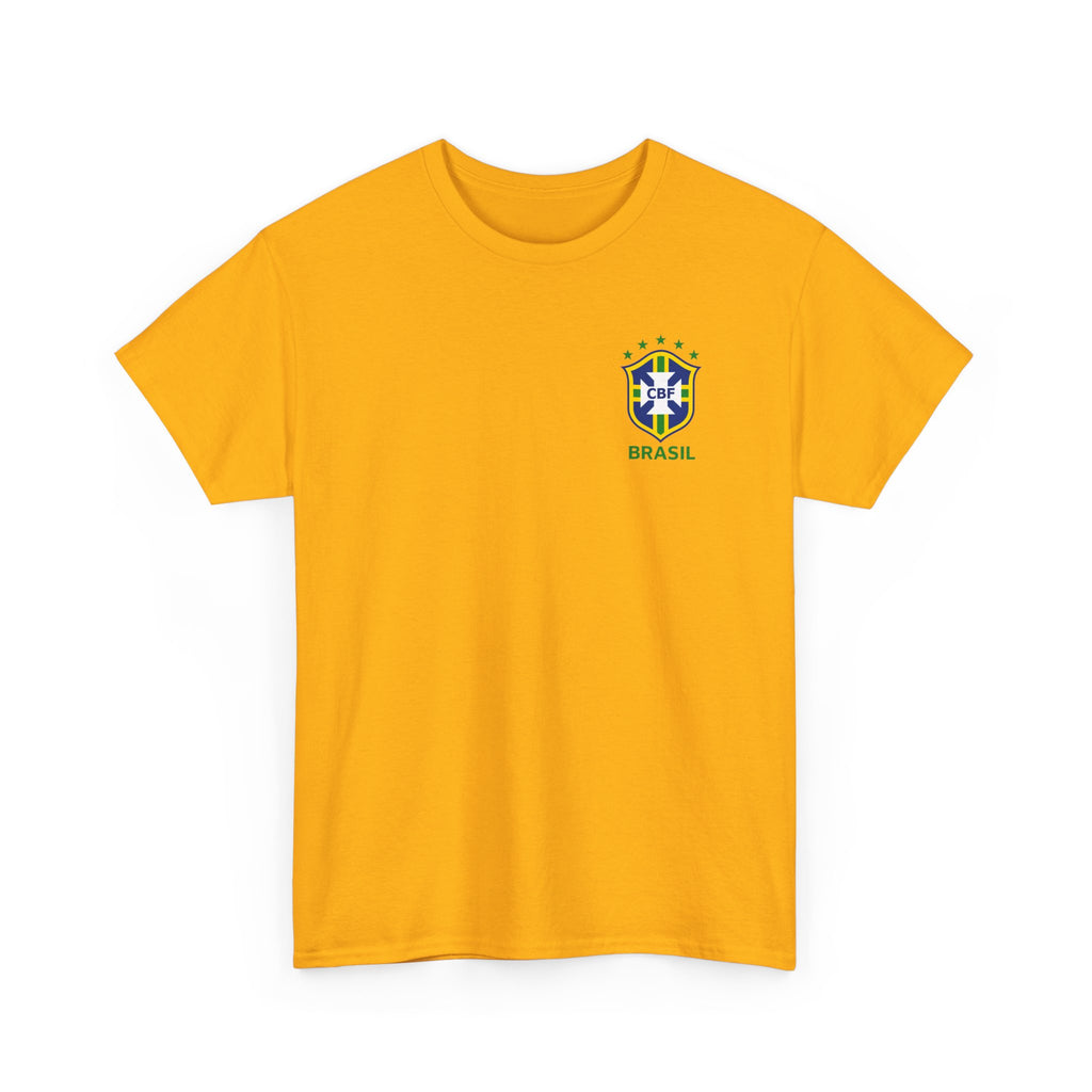 Unisex Brasil Logo Heavy Cotton Tee