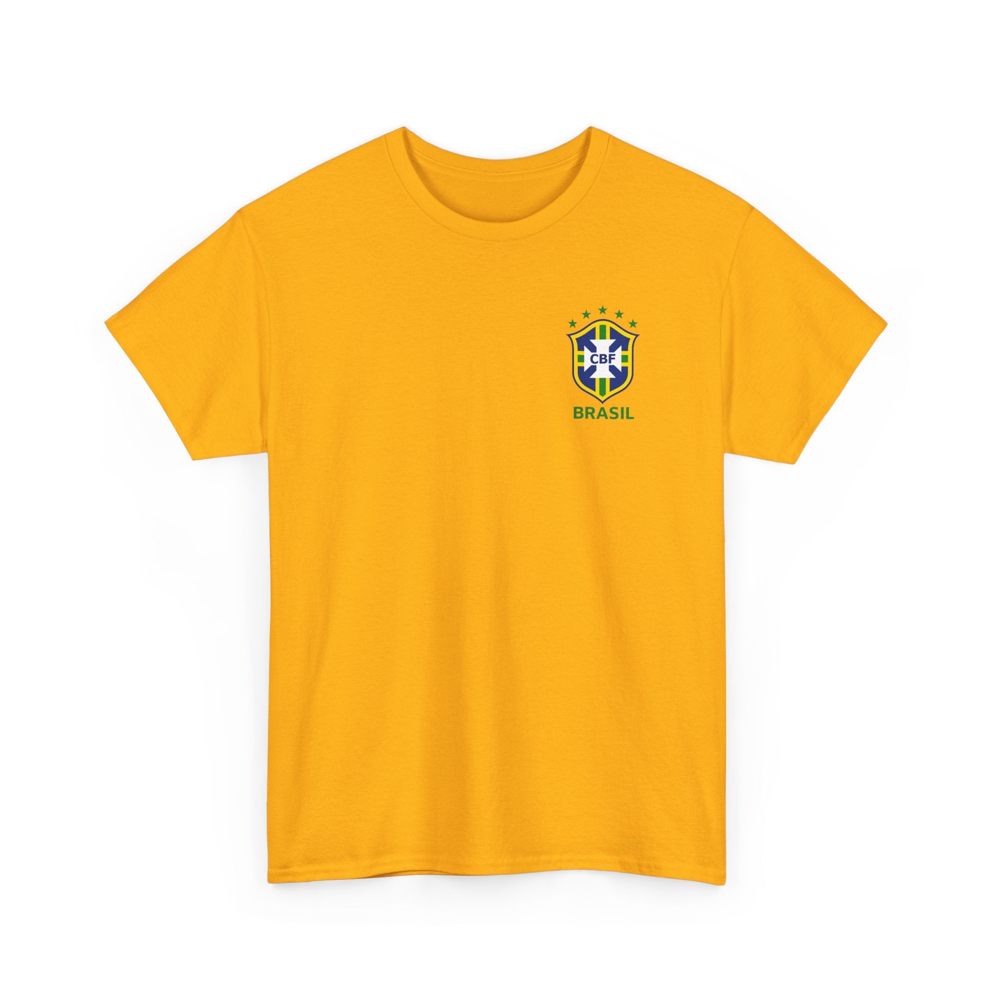 Unisex Brasil Logo Heavy Cotton Tee