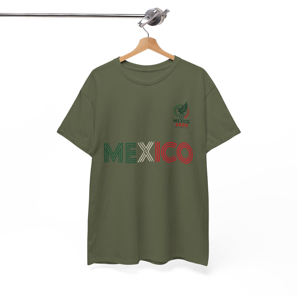 Unisex Heavy Cotton Tee Mexico Y  Si Si