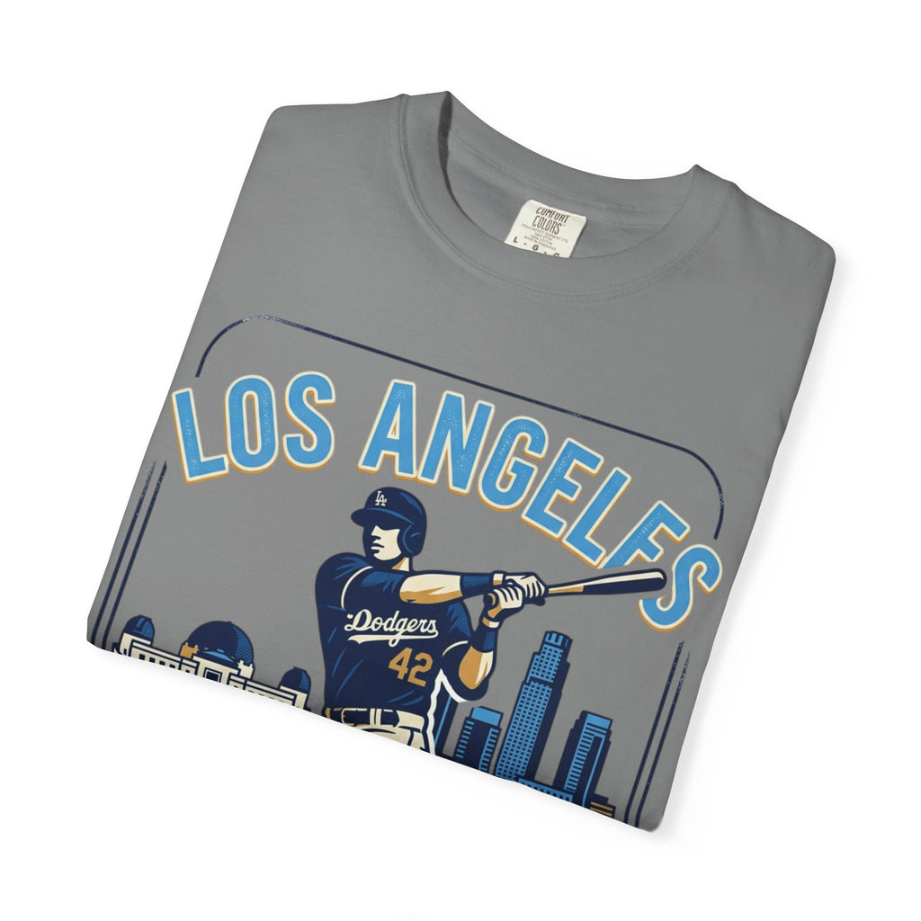 Los Angeles Dodger Baseball Player Graphic T-Shirt