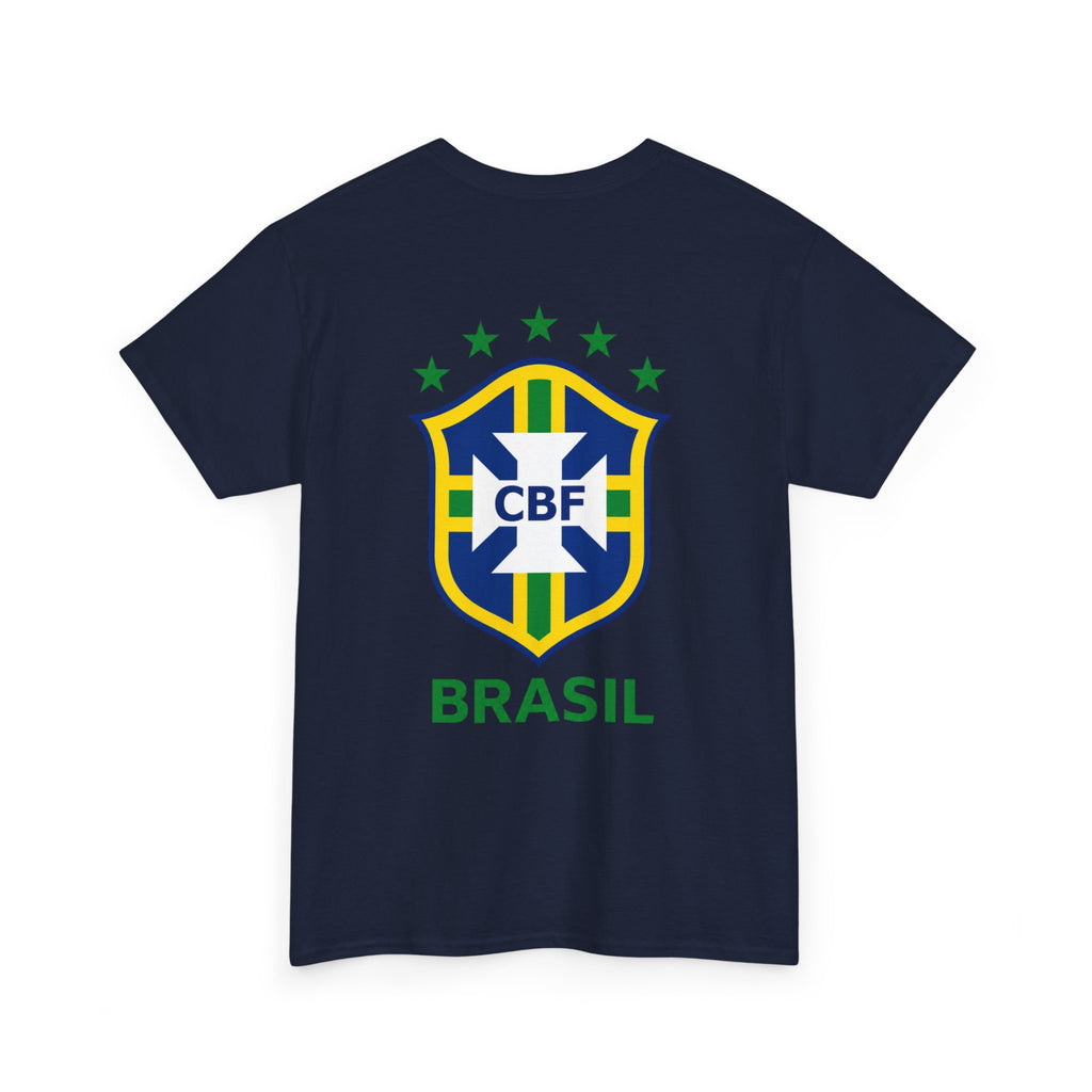 Unisex Brasil Logo Heavy Cotton Tee