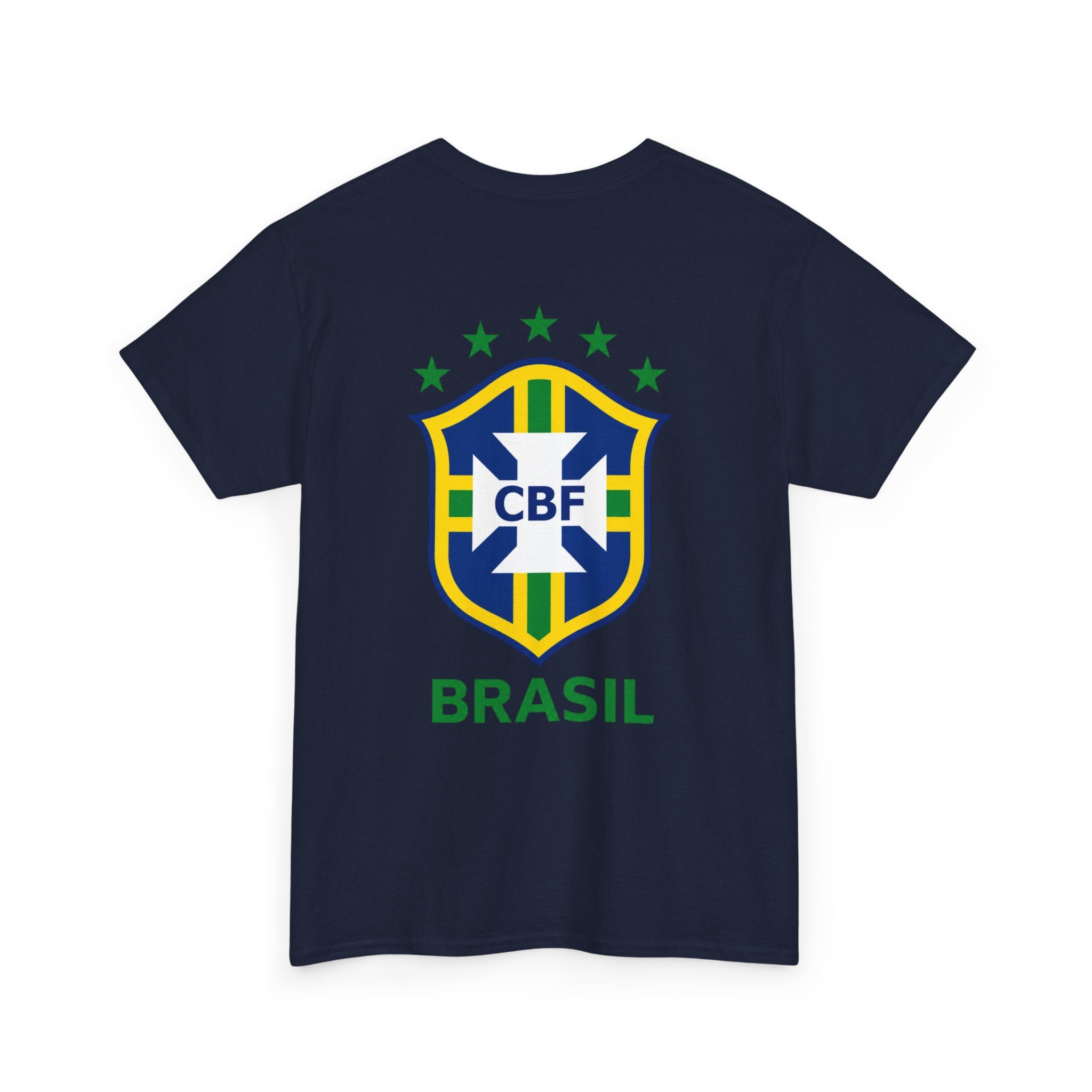 Unisex Brasil Logo Heavy Cotton Tee