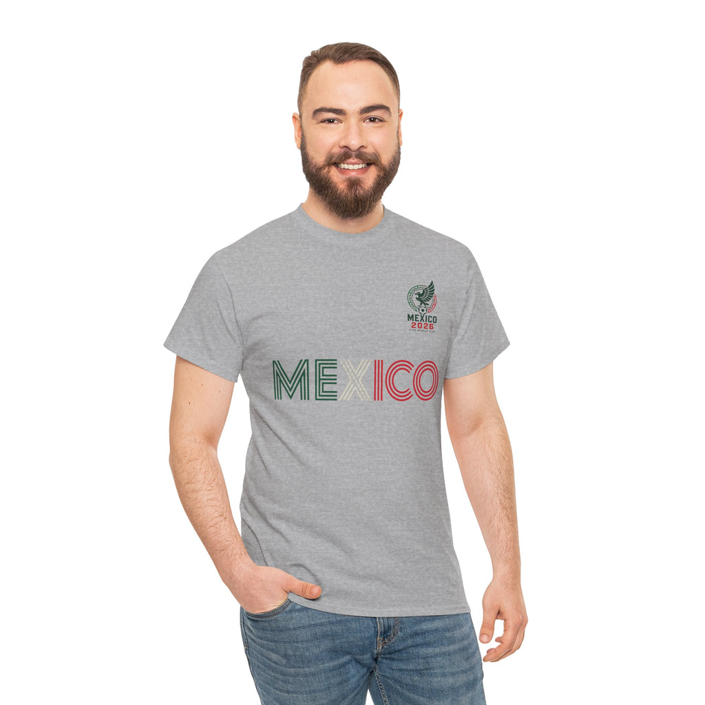 Unisex Heavy Cotton Tee Mexico Y  Si Si