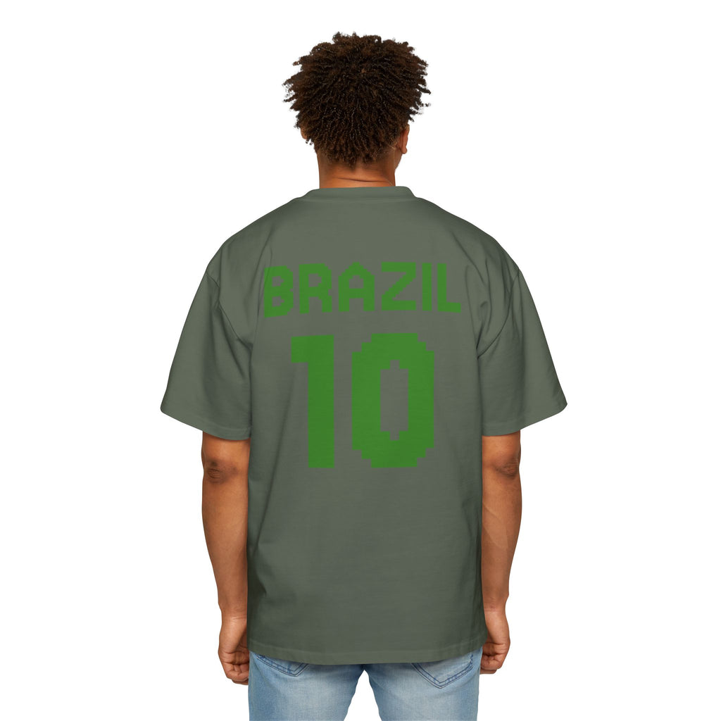 Brazil Soccer Tee — Joga Bonito Graphic Football T‑Shirt