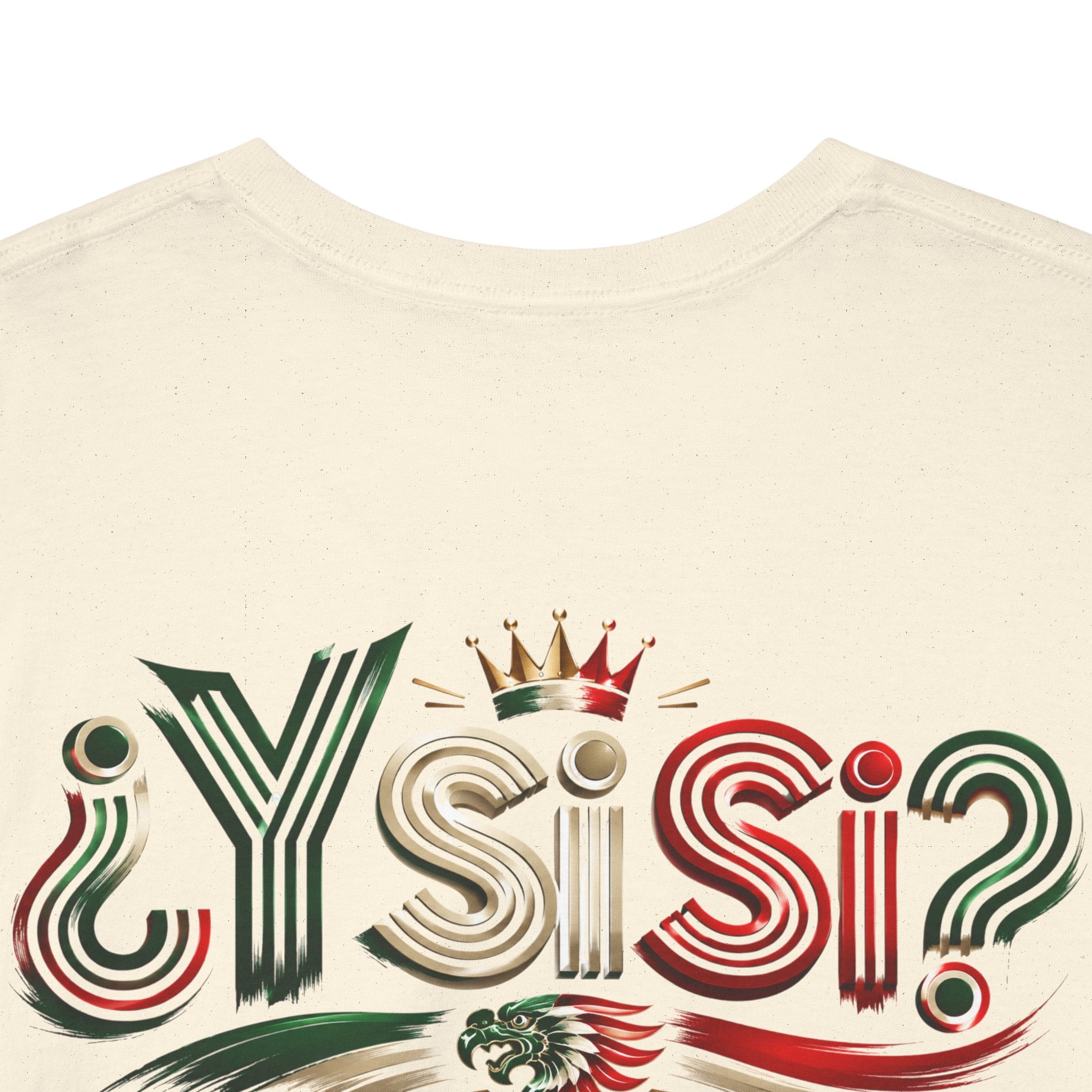 Unisex Heavy Cotton Tee Mexico Y  Si Si