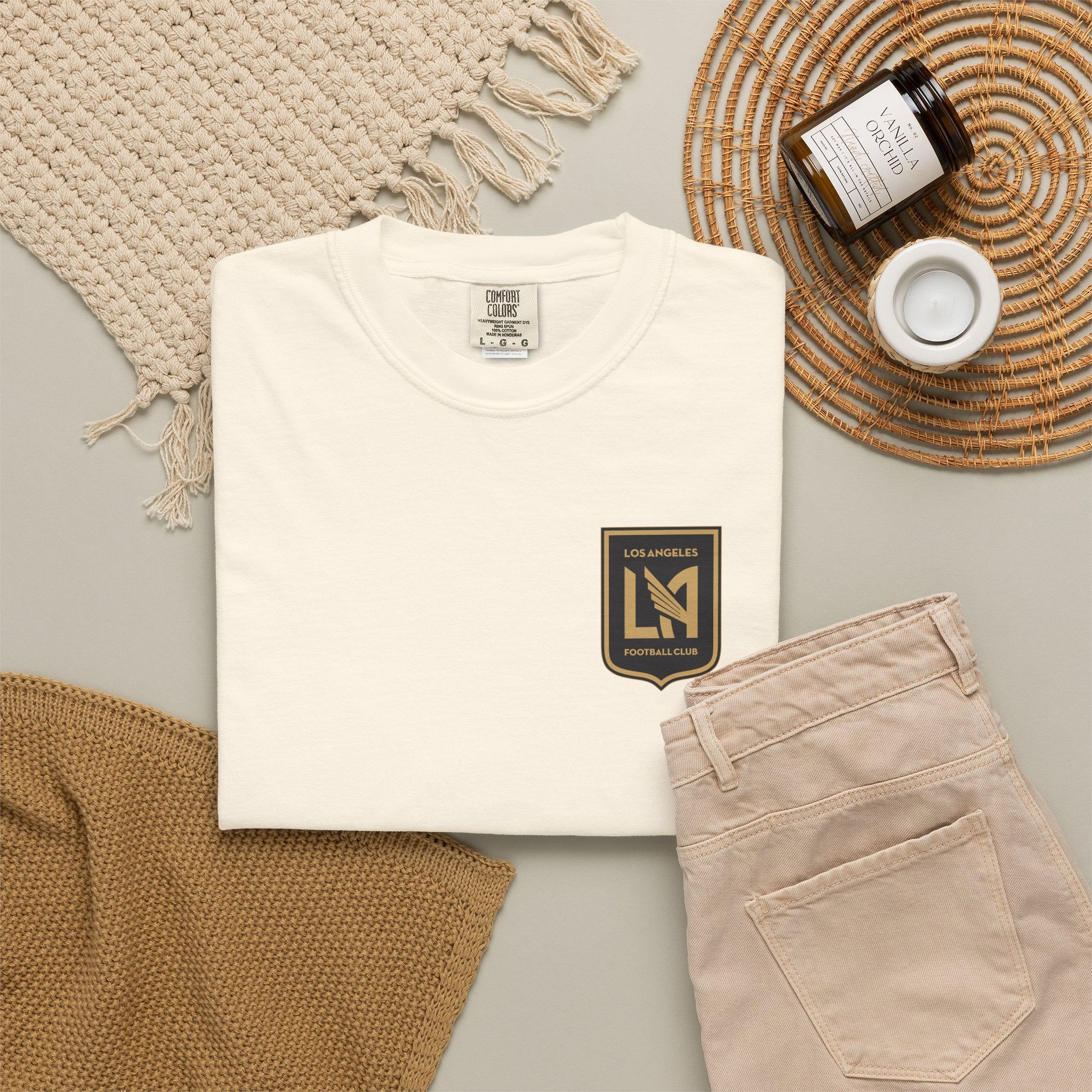 Unisex LAFC Garment-Dyed T-shirt