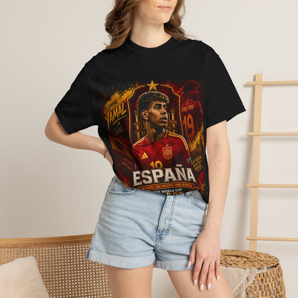 Unisex Lamine Yamal Garment-Dyed T-shirt