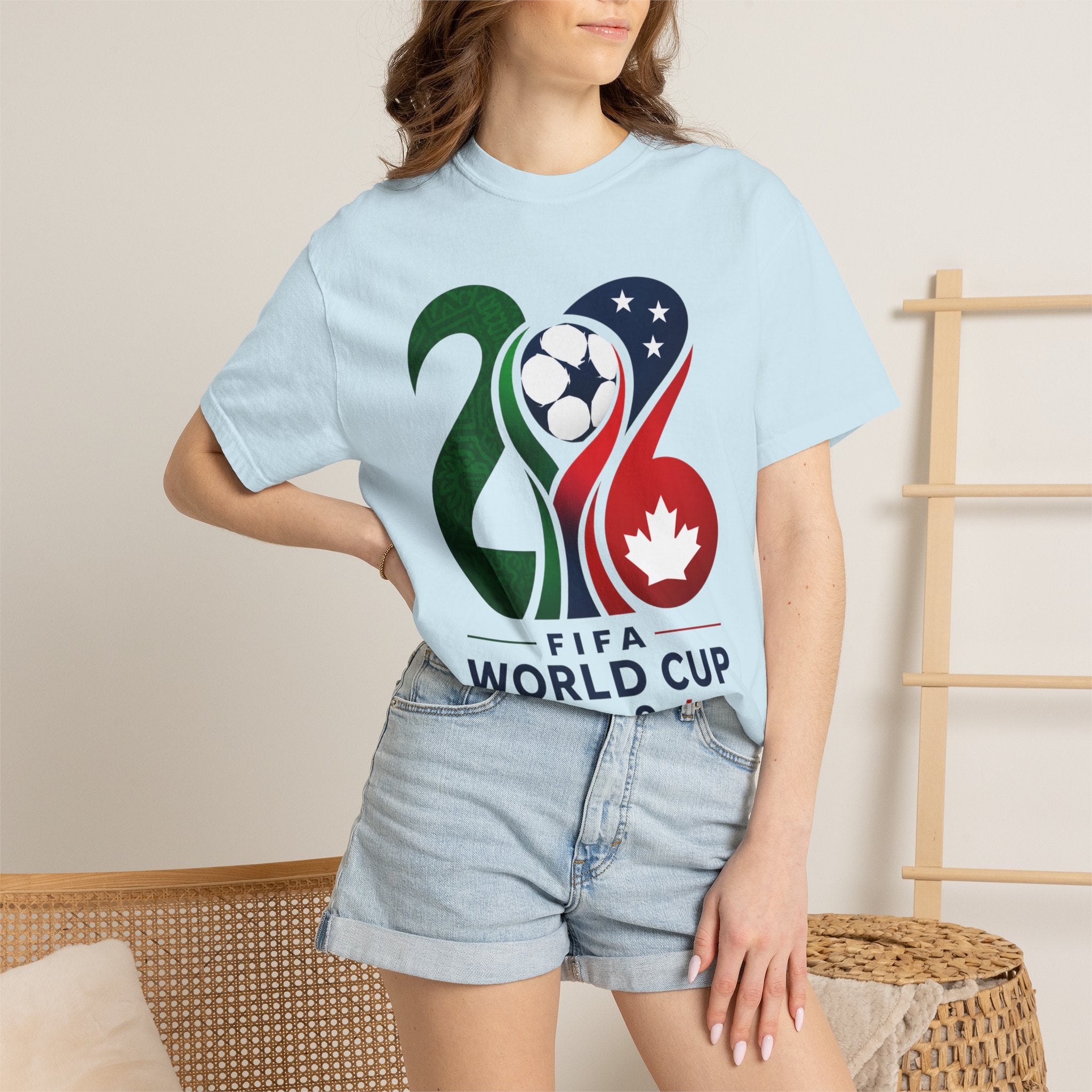 Unisex FIFA World Cup Garment-Dyed T-shirt