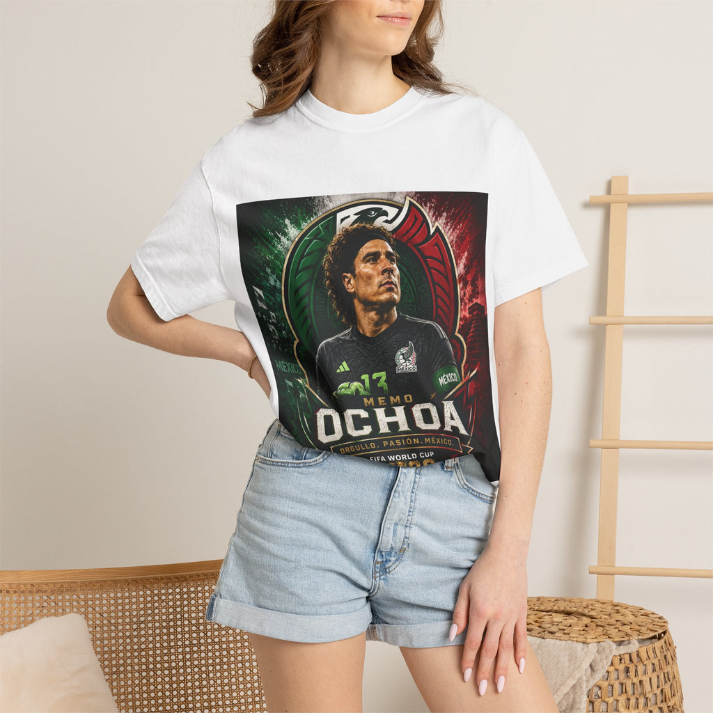 Unisex Memo Ochoa Garment-Dyed T-shirt