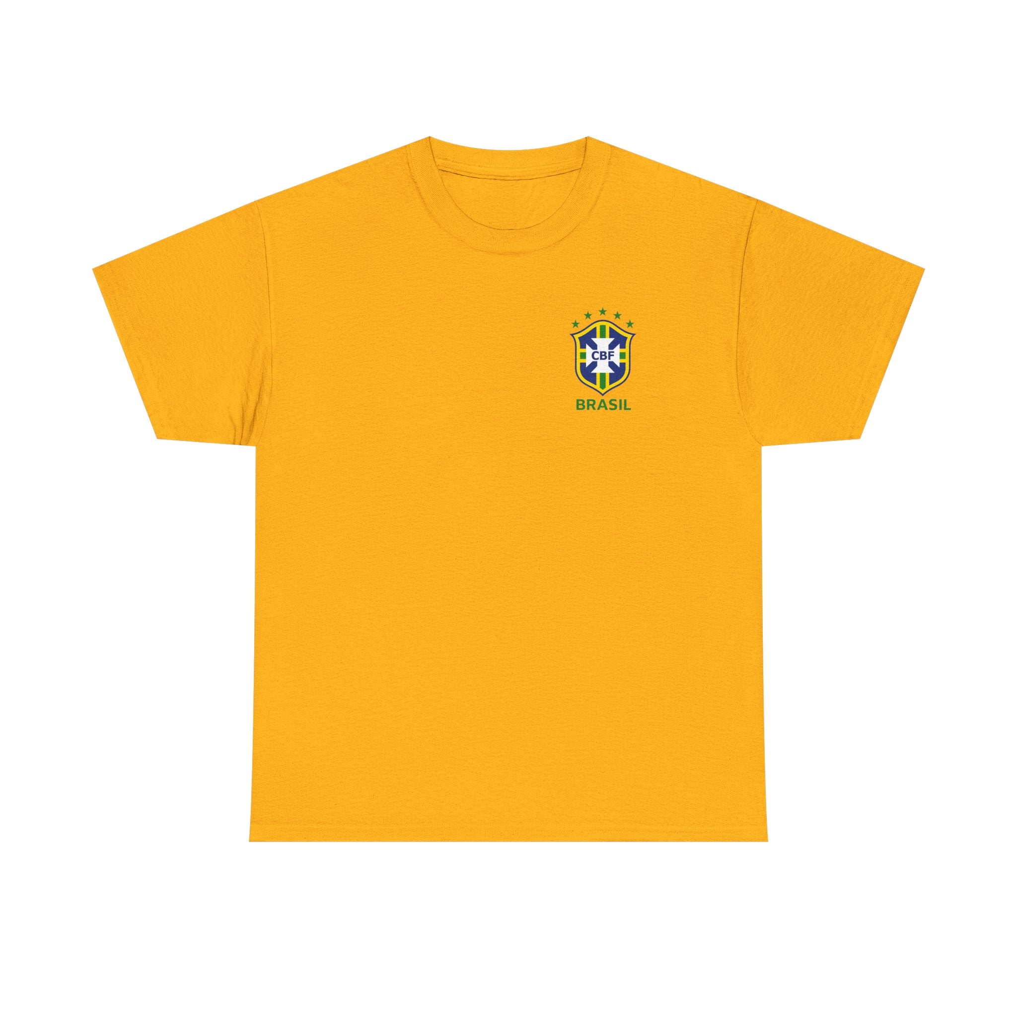 Unisex Brasil Logo Heavy Cotton Tee