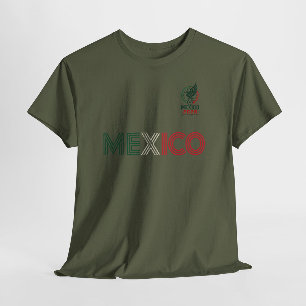 Unisex Heavy Cotton Tee Mexico Y  Si Si