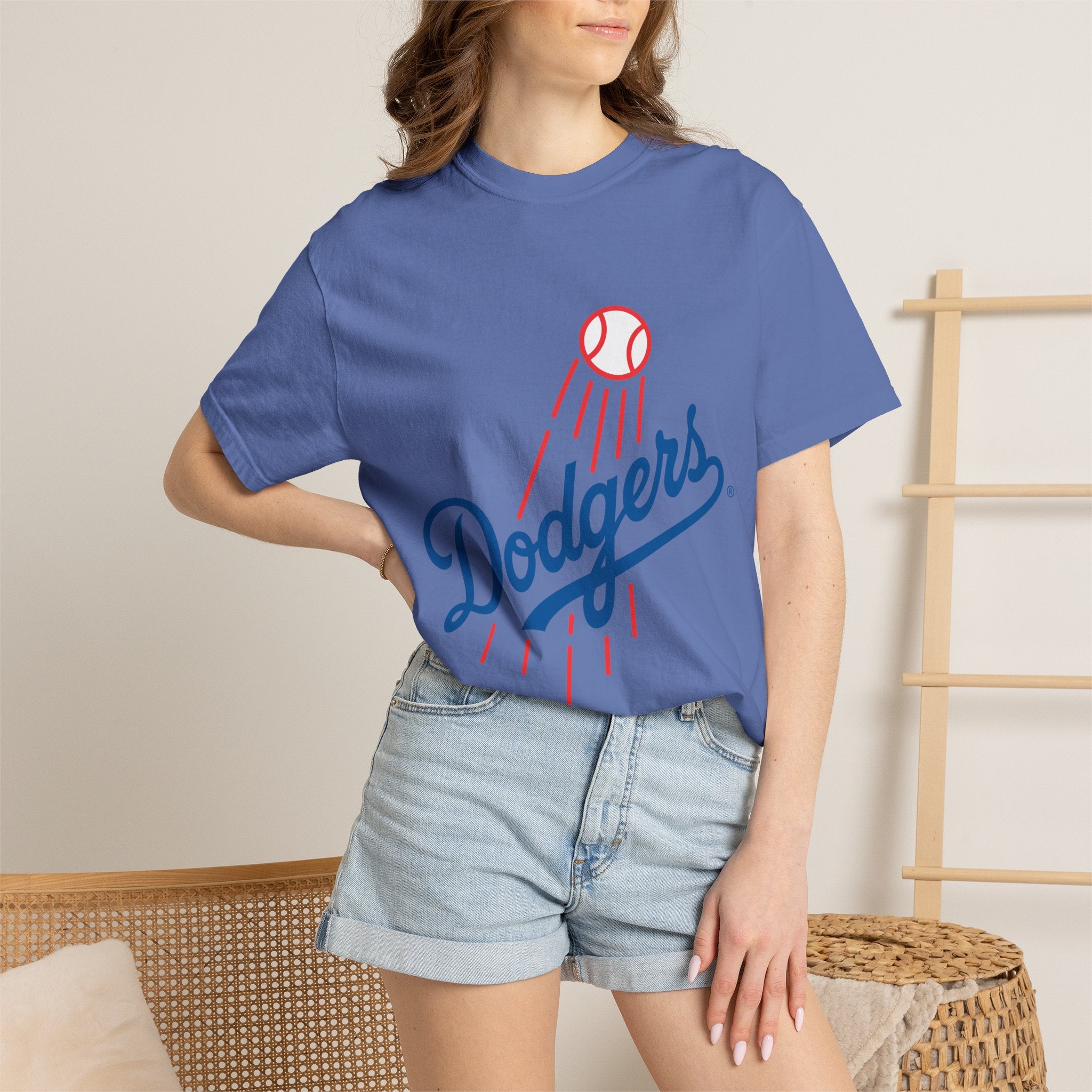 Unisex Dodgers Garment-Dyed T-shirt