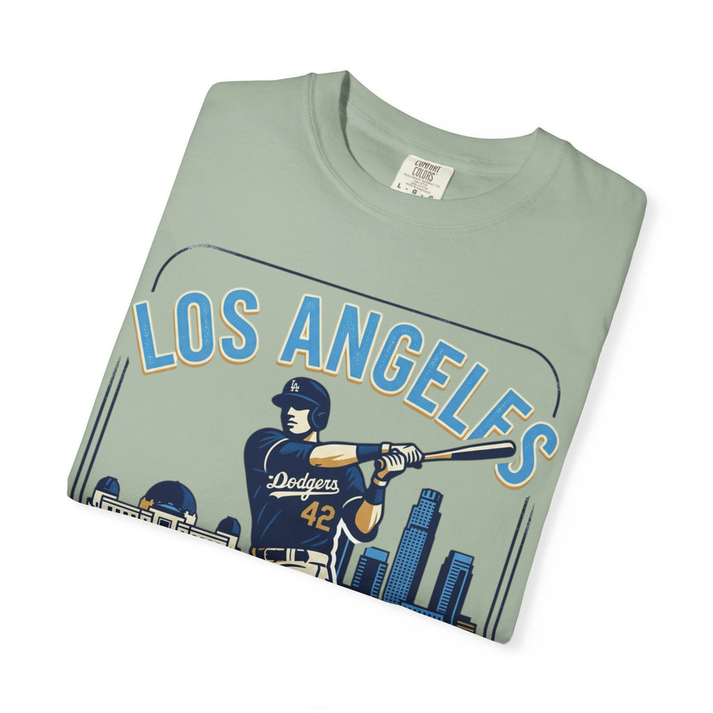 Los Angeles Dodger Baseball Player Graphic T-Shirt