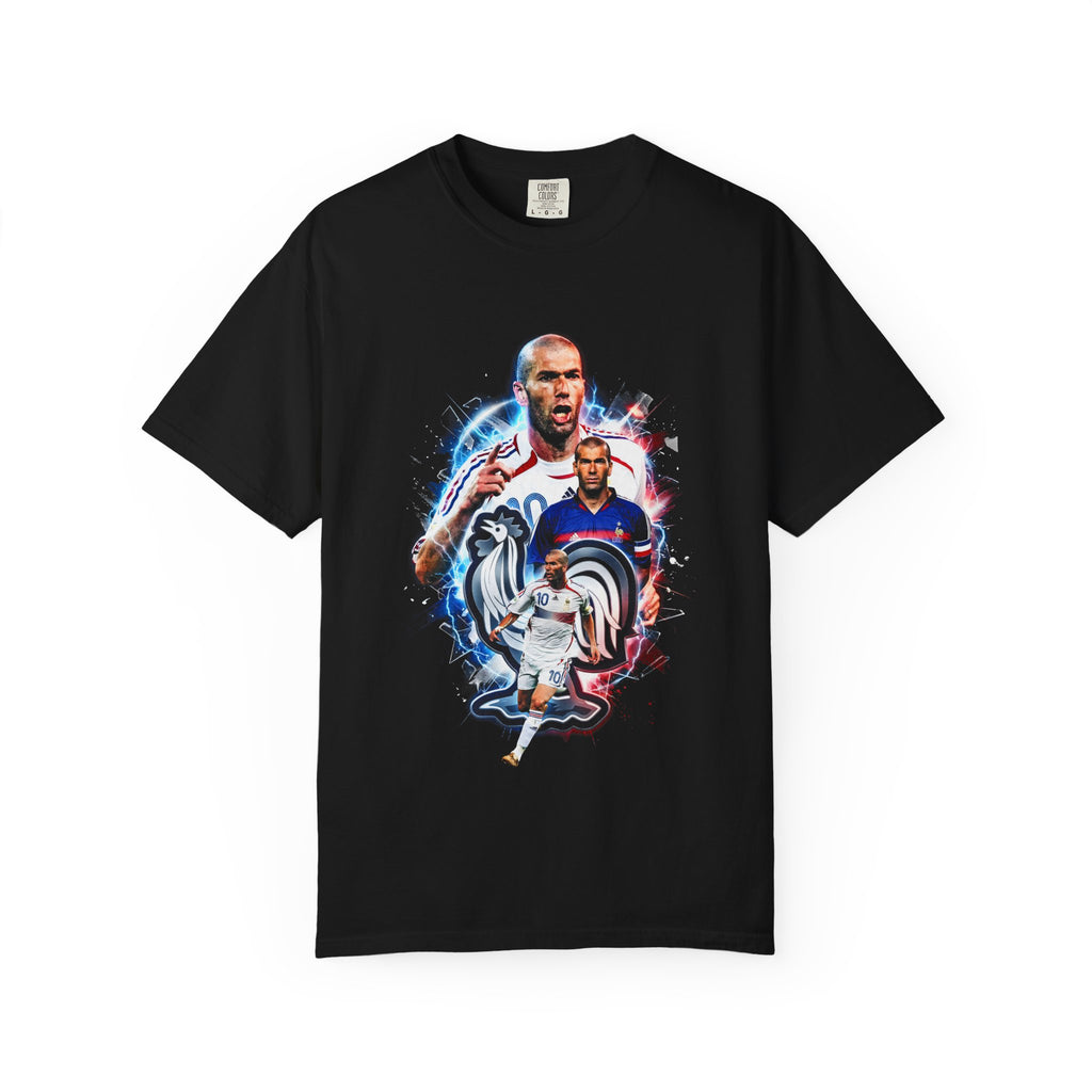 Unisex Garment-Dyed T-shirt Zidane France