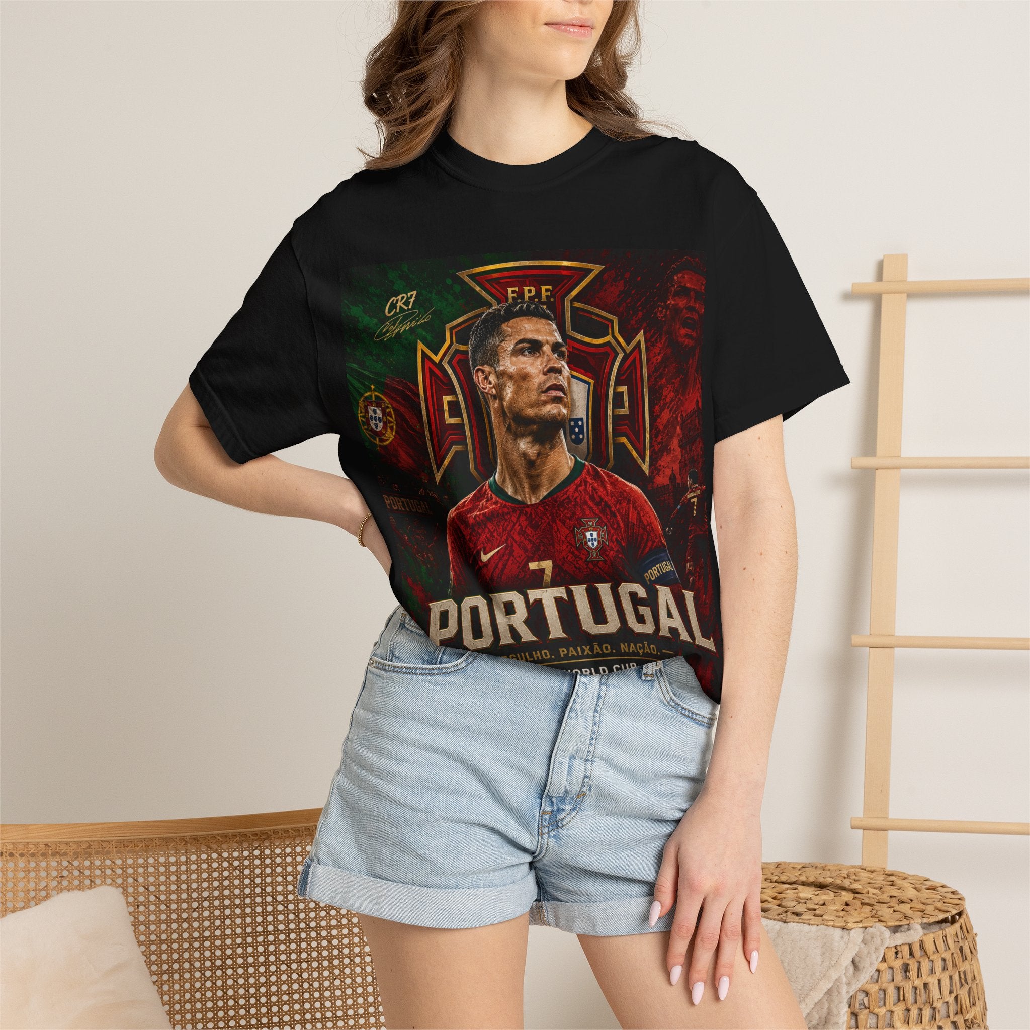 Unisex CR7 Garment-Dyed T-shirt