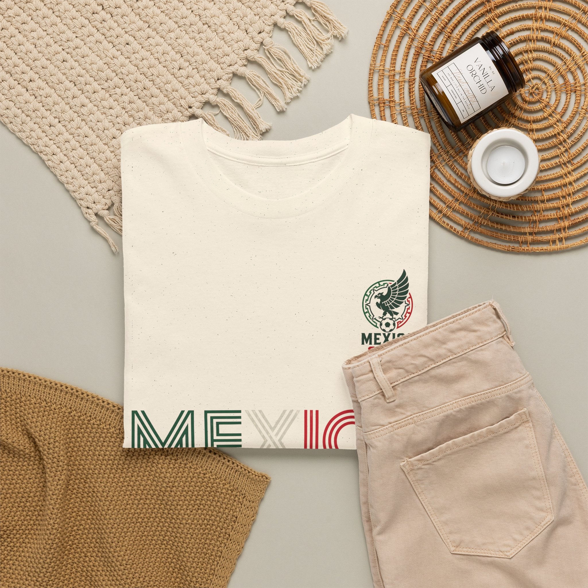 Unisex Heavy Cotton Tee Mexico Y  Si Si