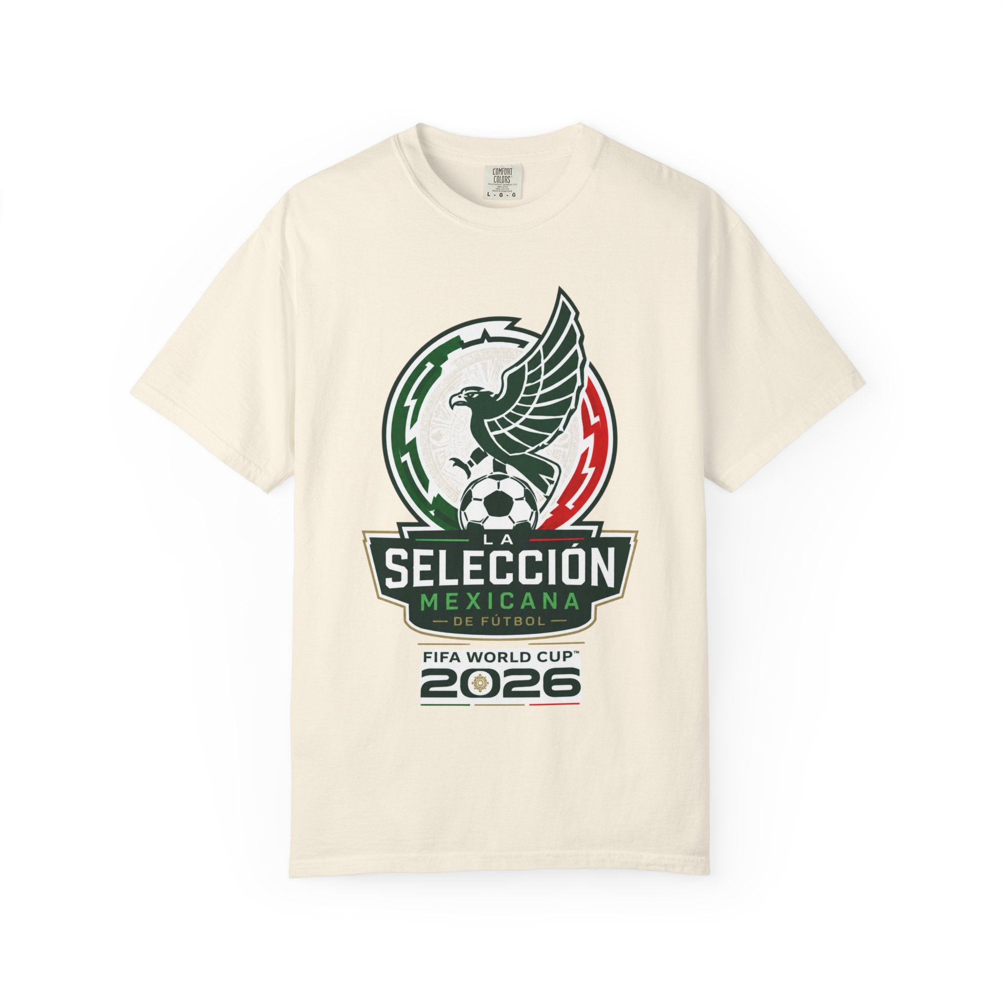 Unisex Mexico Soccer Garment-Dyed T-shirt