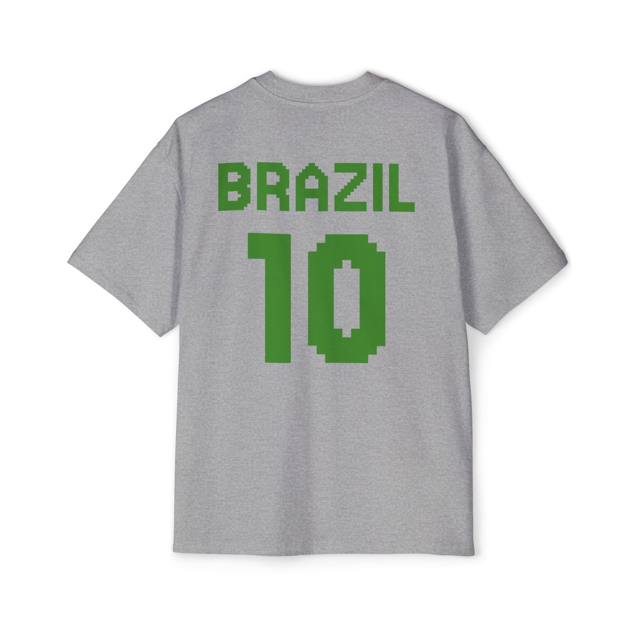 Brazil Soccer Tee — Joga Bonito Graphic Football T‑Shirt
