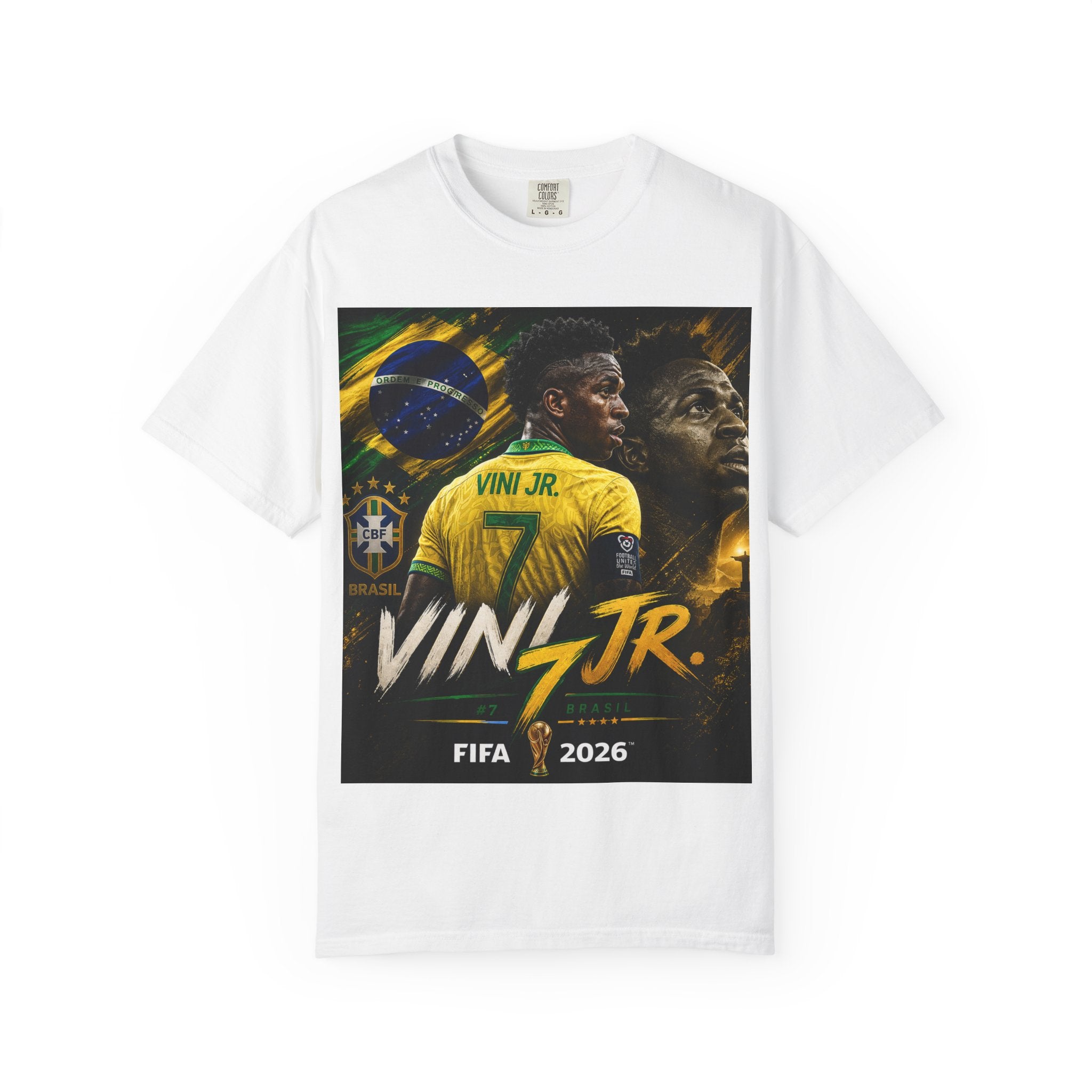 Unisex Vini Jr / Brazil Garment-Dyed T-shirt