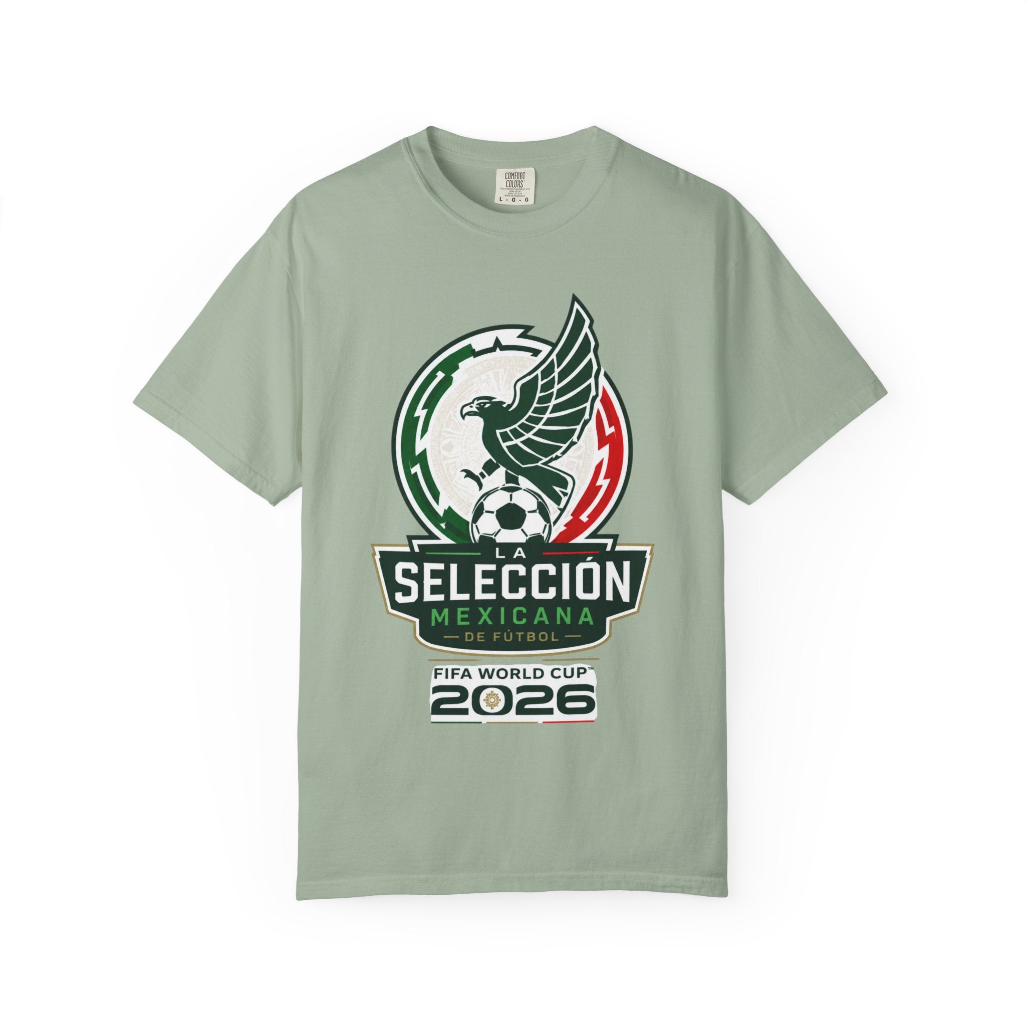 Unisex Mexico Soccer Garment-Dyed T-shirt
