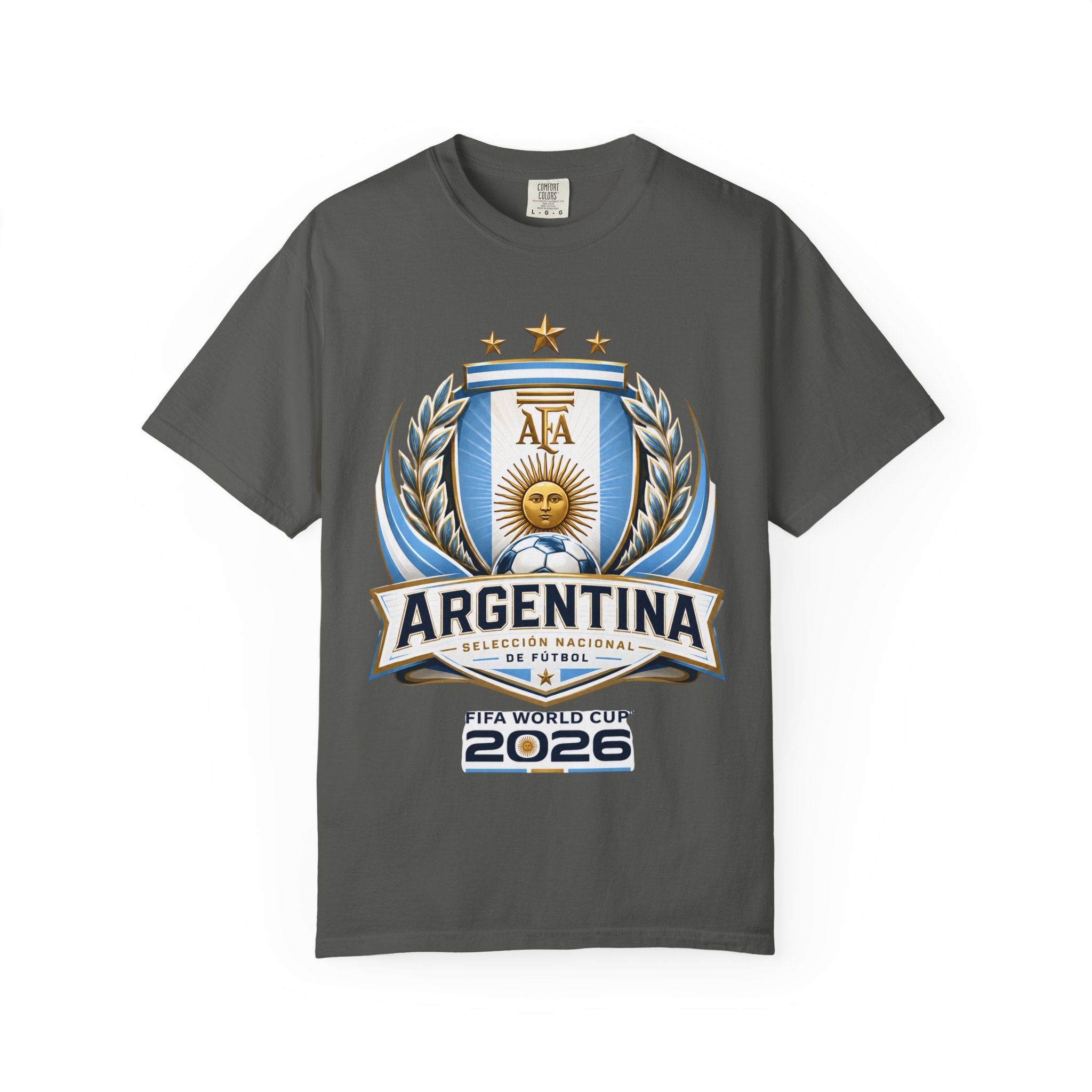 Unisex Argentina Futbol Garment-Dyed T-shirt