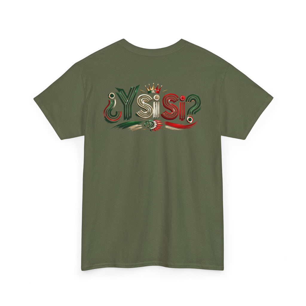 Unisex Heavy Cotton Tee Mexico Y  Si Si