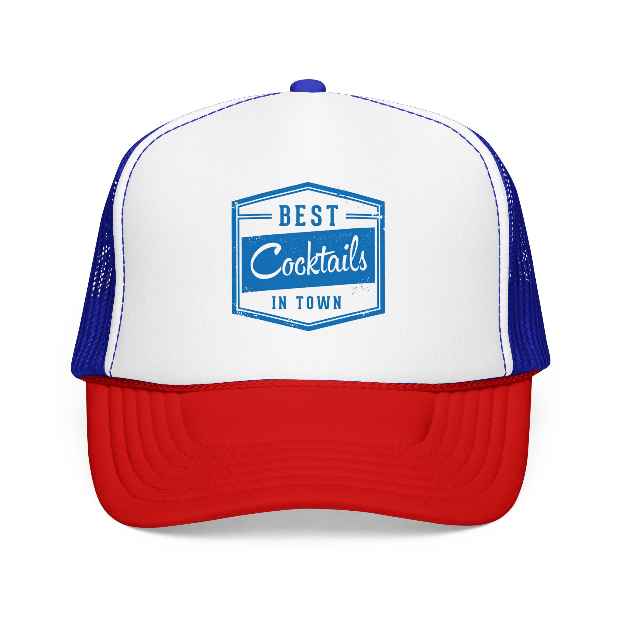 Best Cocktails Trucker Hat — 'Best Cocktails in Town' Foam Mesh Cap