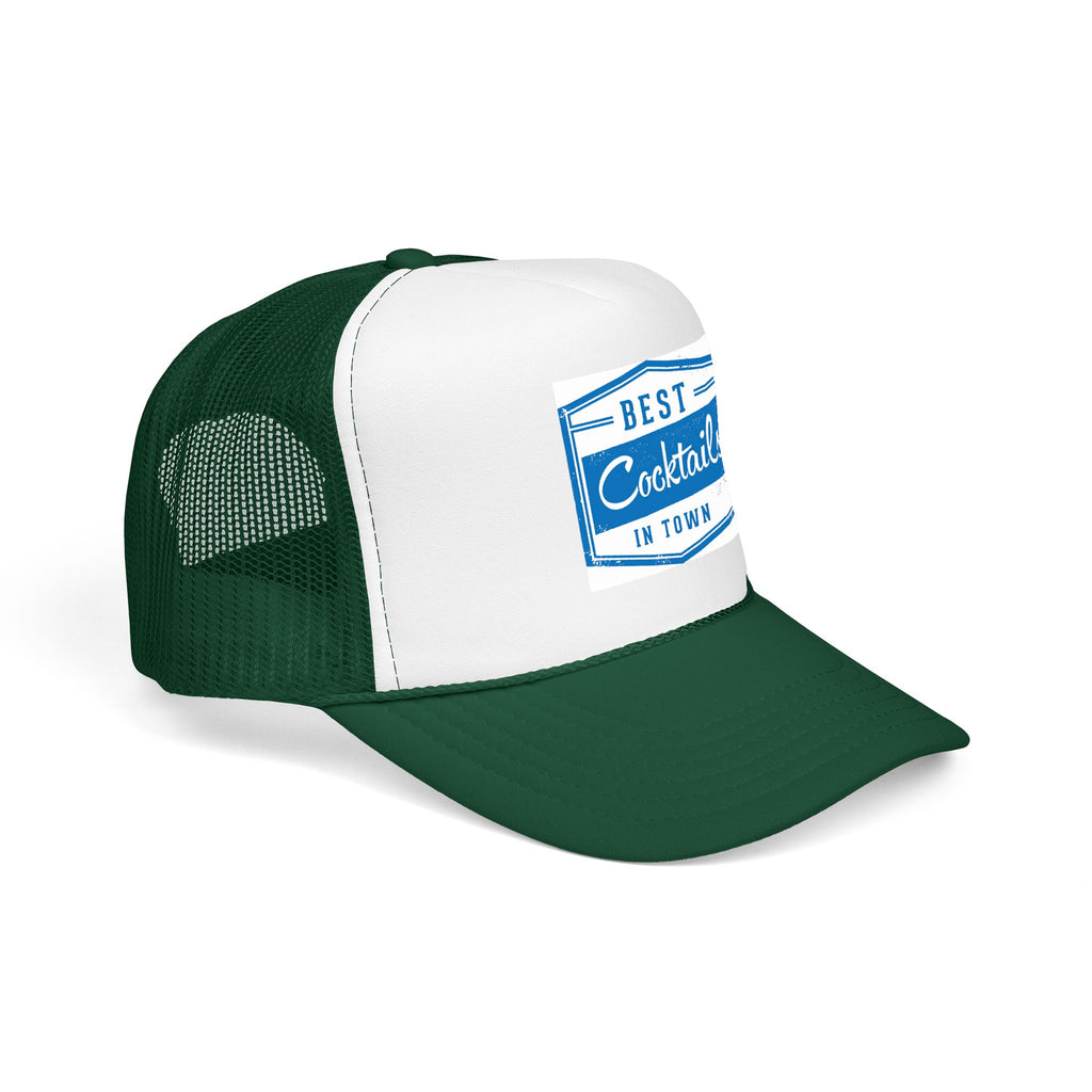 Best Cocktails Trucker Hat — 'Best Cocktails in Town' Foam Mesh Cap