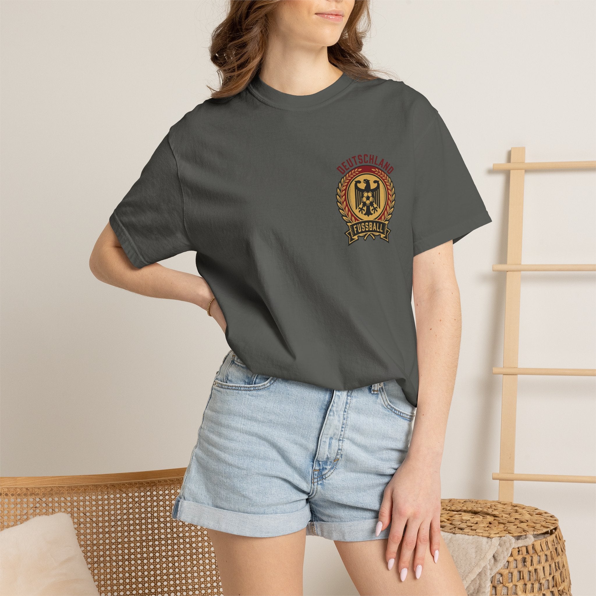 Unisex Germany Soccer Garment-Dyed T-shirt