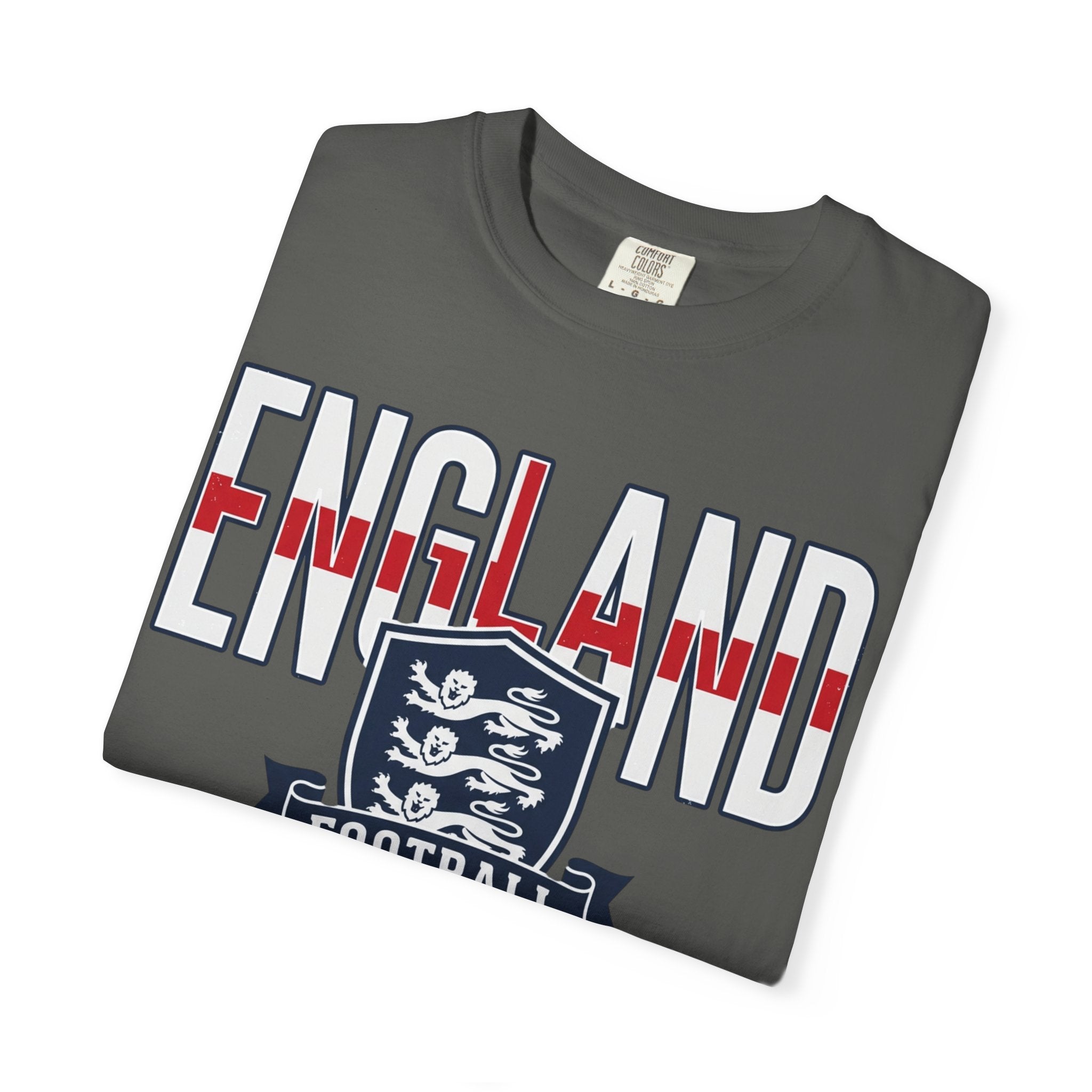 Unisex England Football / Soccer Garment-Dyed T-shirt