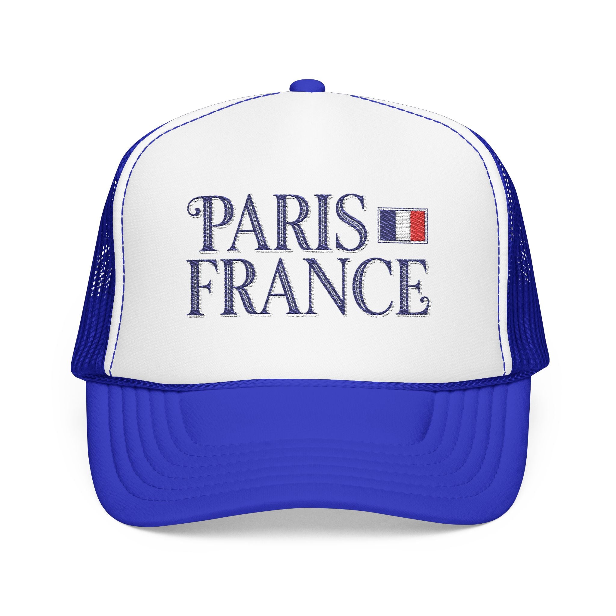Paris France Foam Trucker Hat