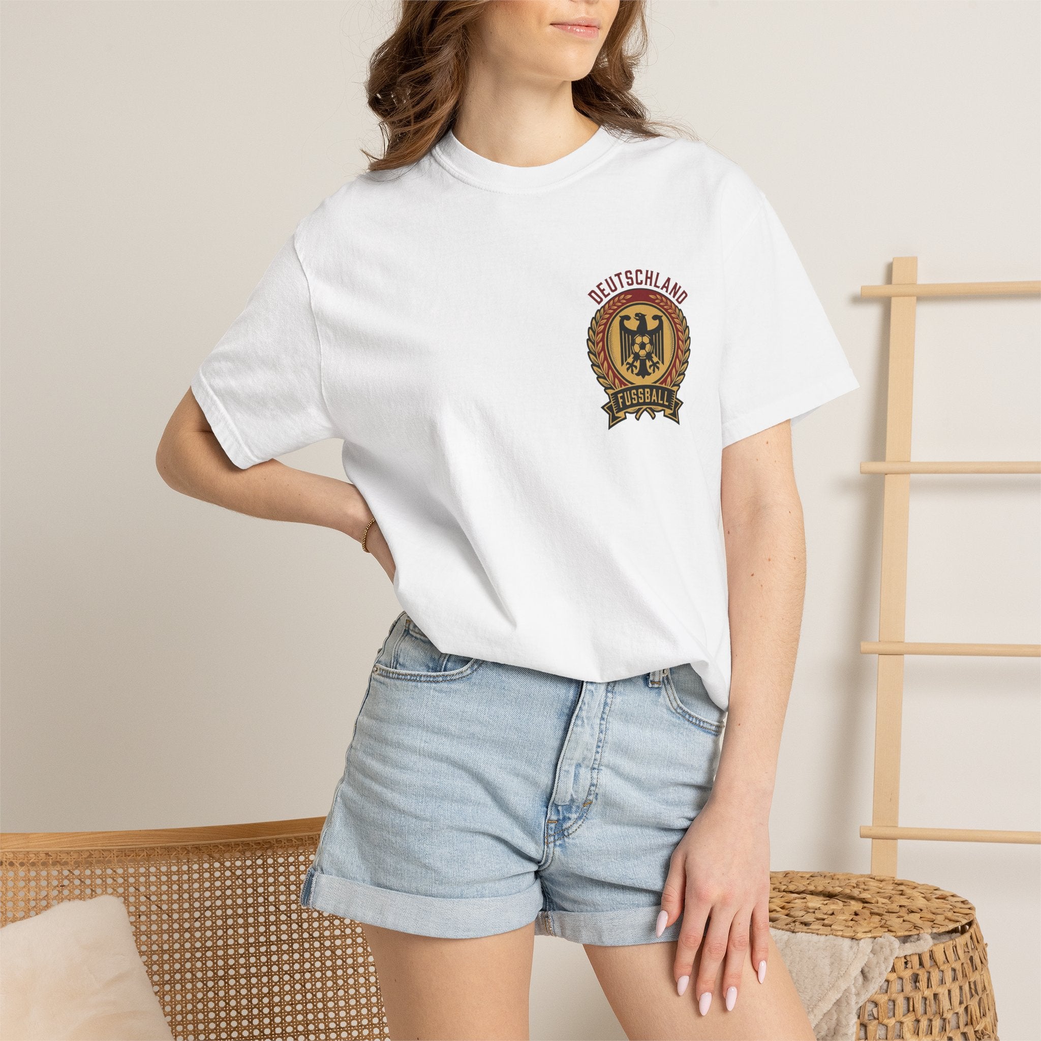Unisex Germany Soccer Garment-Dyed T-shirt