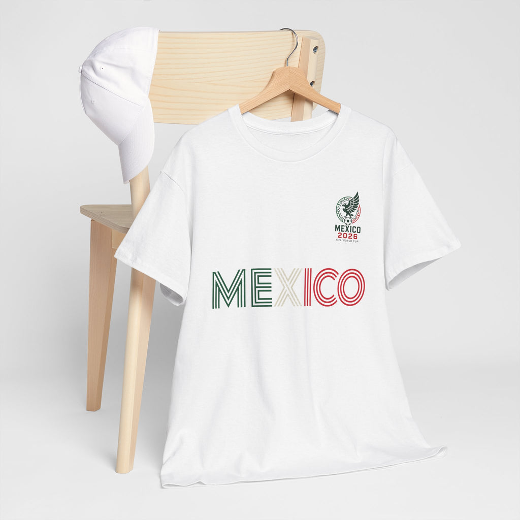 Unisex Heavy Cotton Tee Mexico Y  Si Si