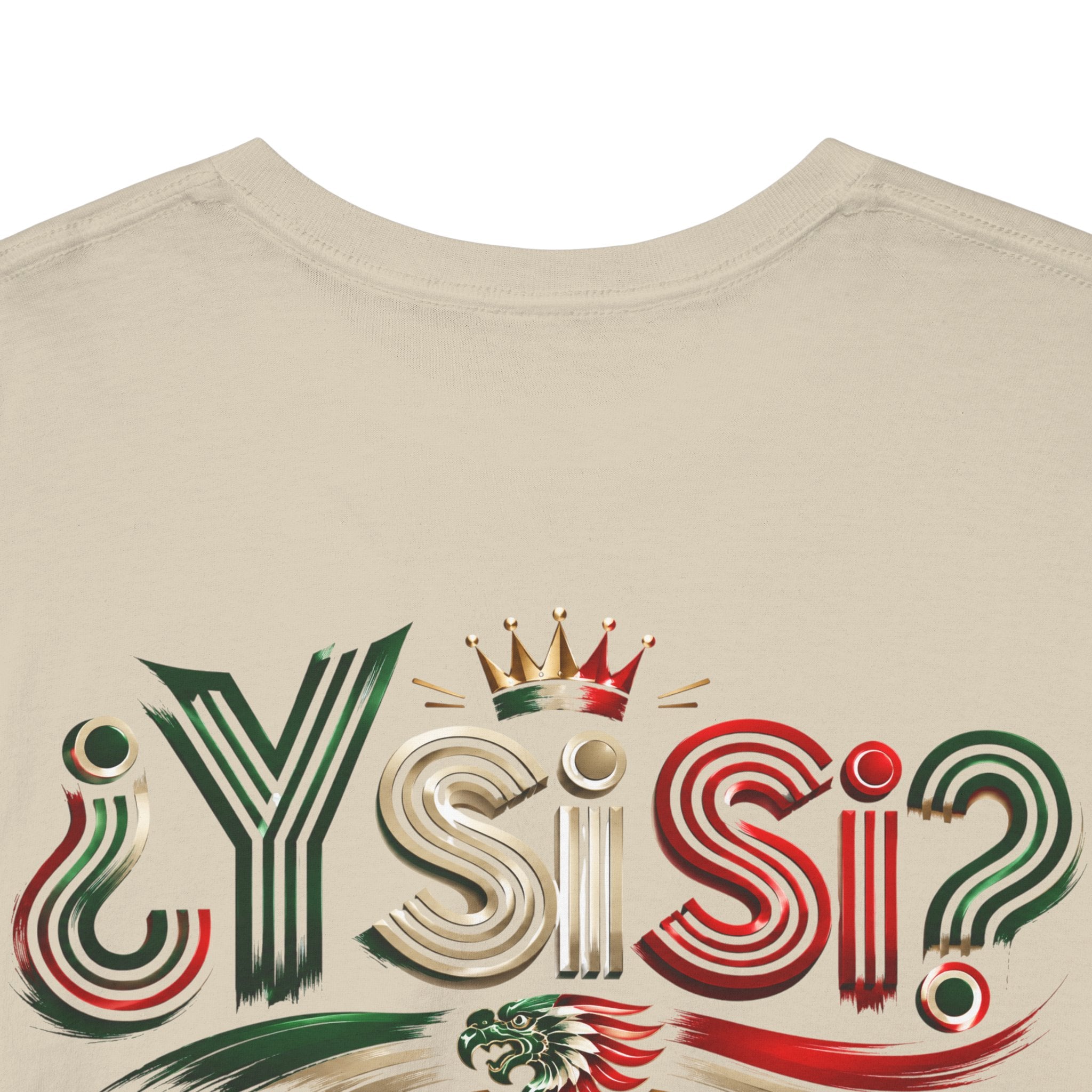 Unisex Heavy Cotton Tee Mexico Y  Si Si