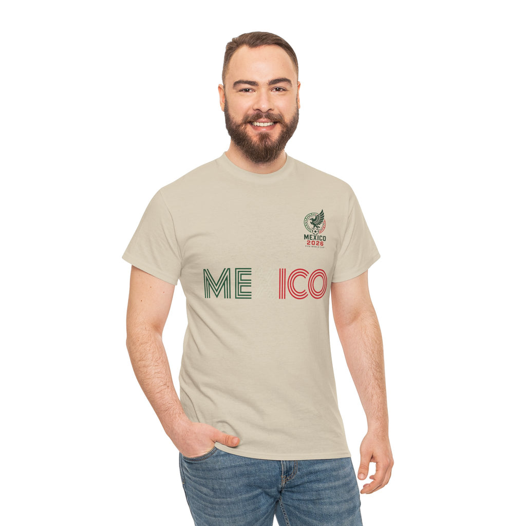 Unisex Heavy Cotton Tee Mexico Y  Si Si