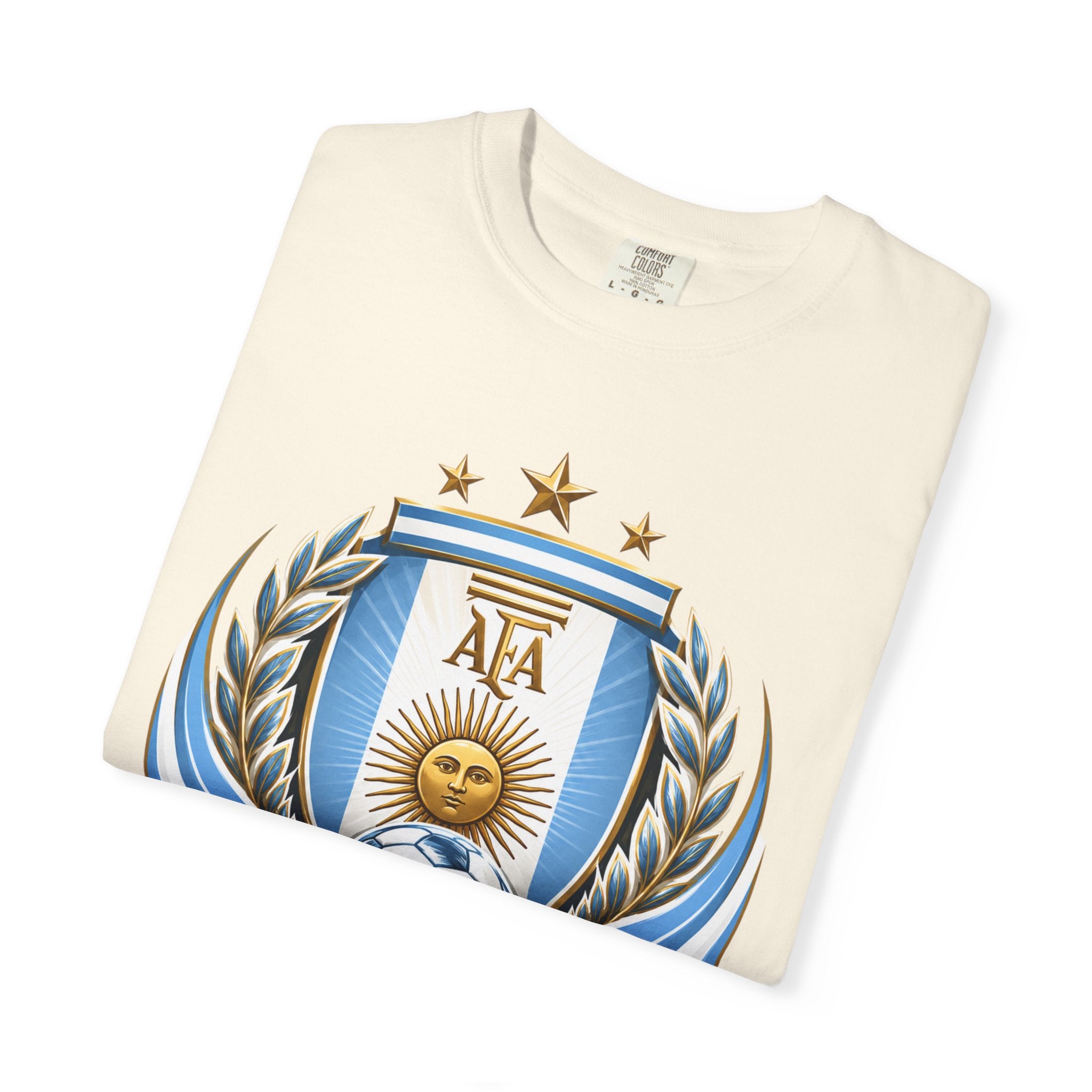 Unisex Argentina Futbol Garment-Dyed T-shirt