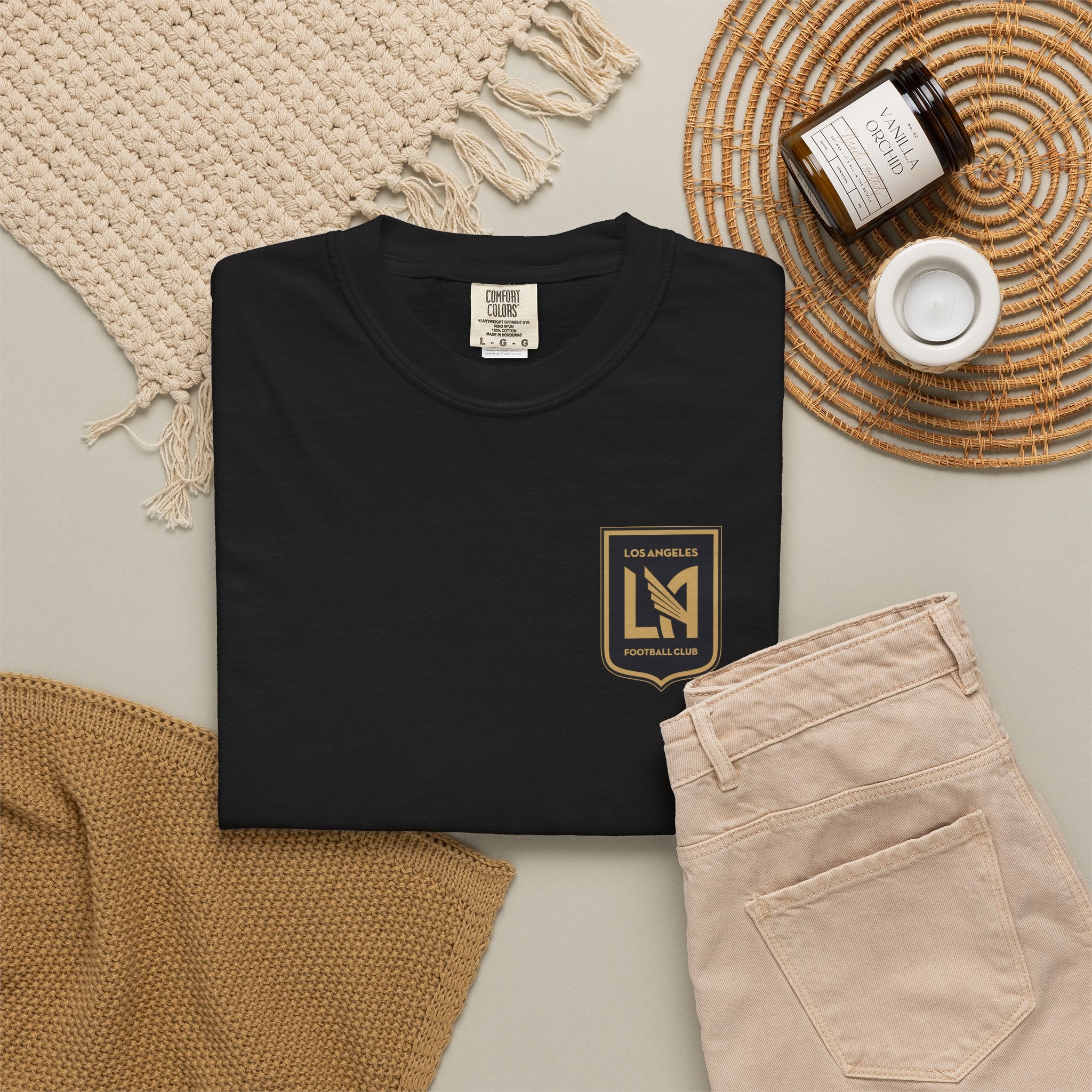 Unisex LAFC Garment-Dyed T-shirt