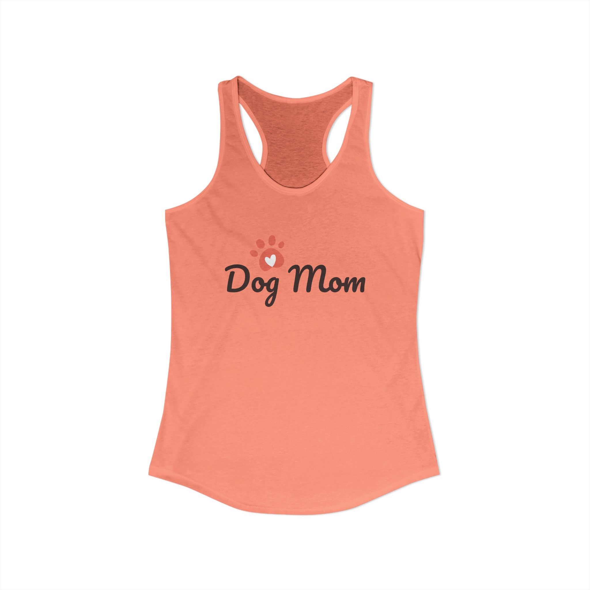 Women's Dog Mom Ideal Racerback Tank