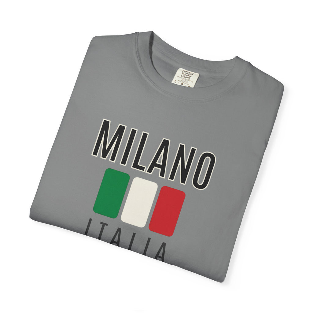 Milano Italia T-Shirt — Italian Flag Travel Tee