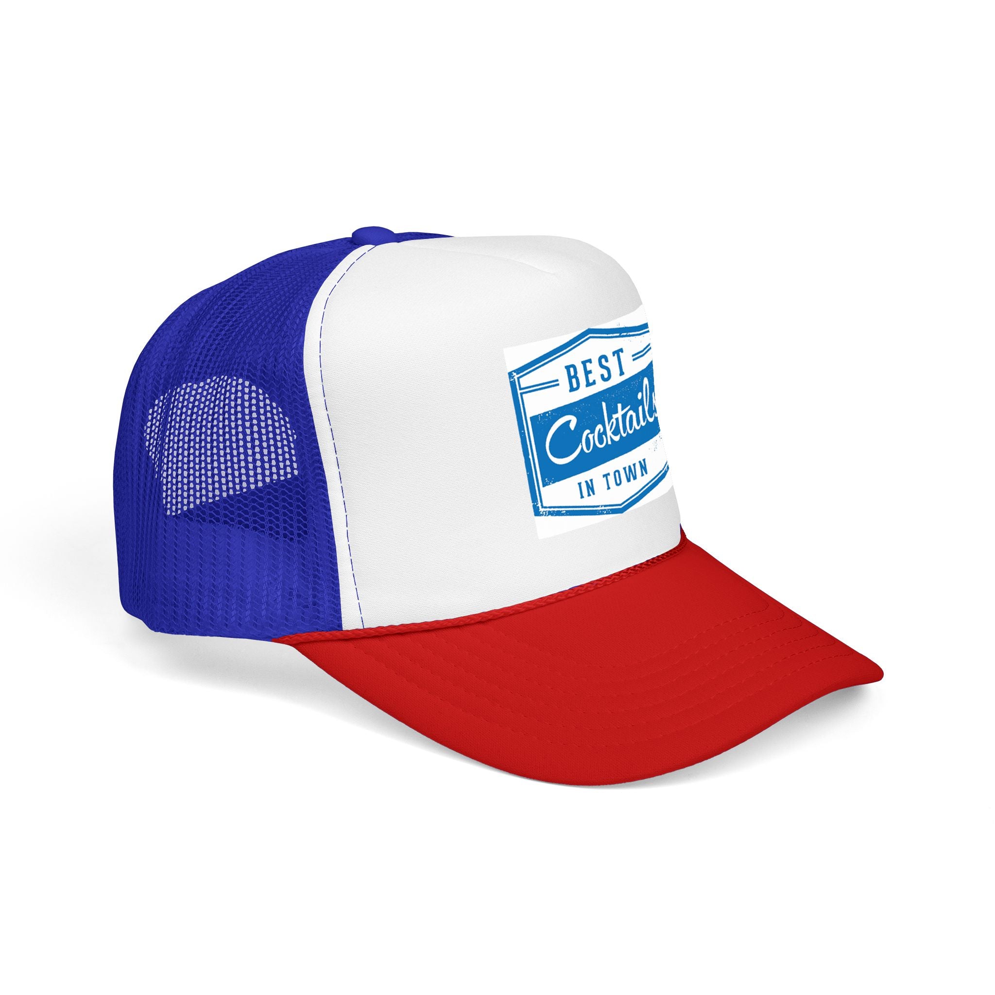 Best Cocktails Trucker Hat — 'Best Cocktails in Town' Foam Mesh Cap